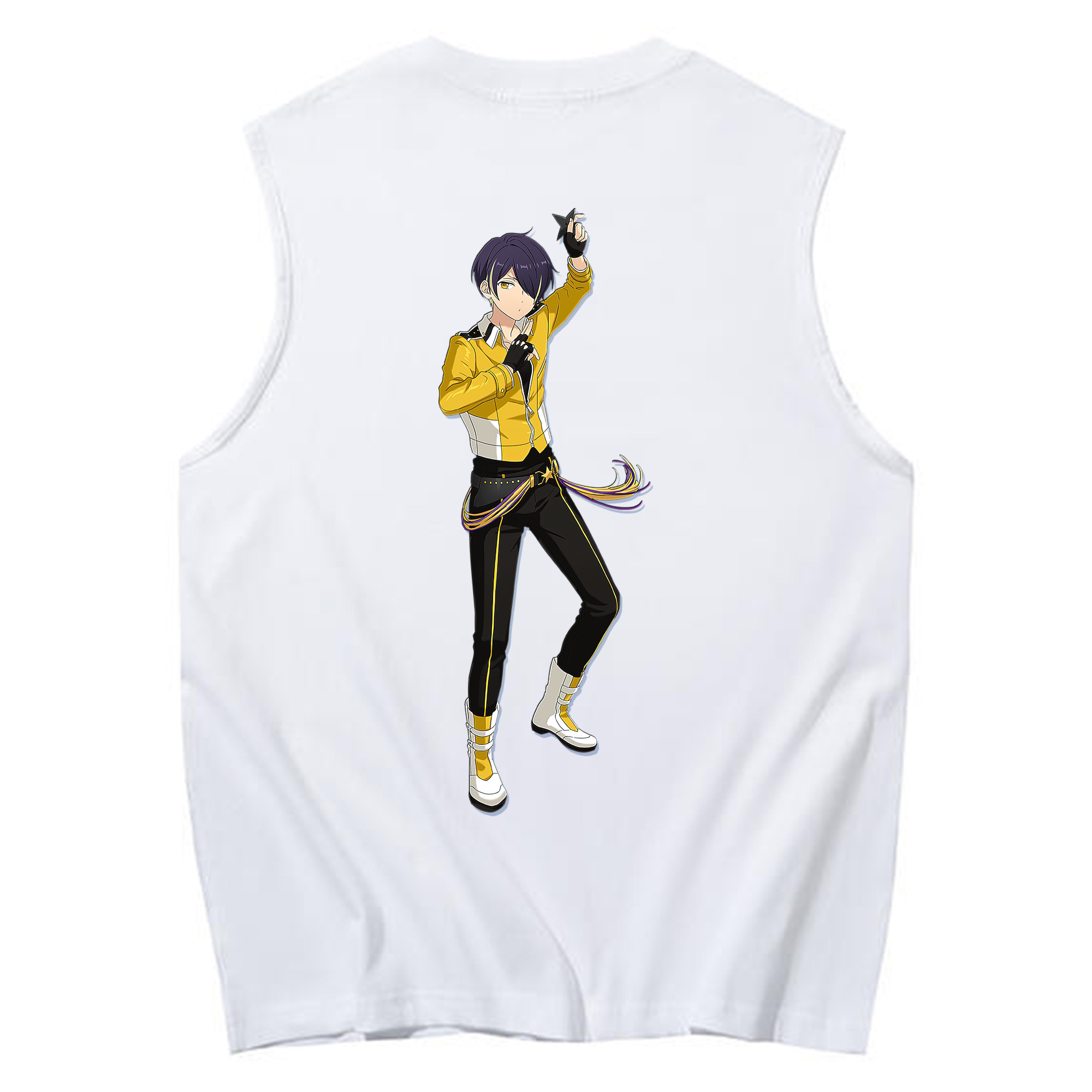 （画像用） あんさんぶるスターズ! Ensemble Stars コットン100％タンクトップ（背面プリント）