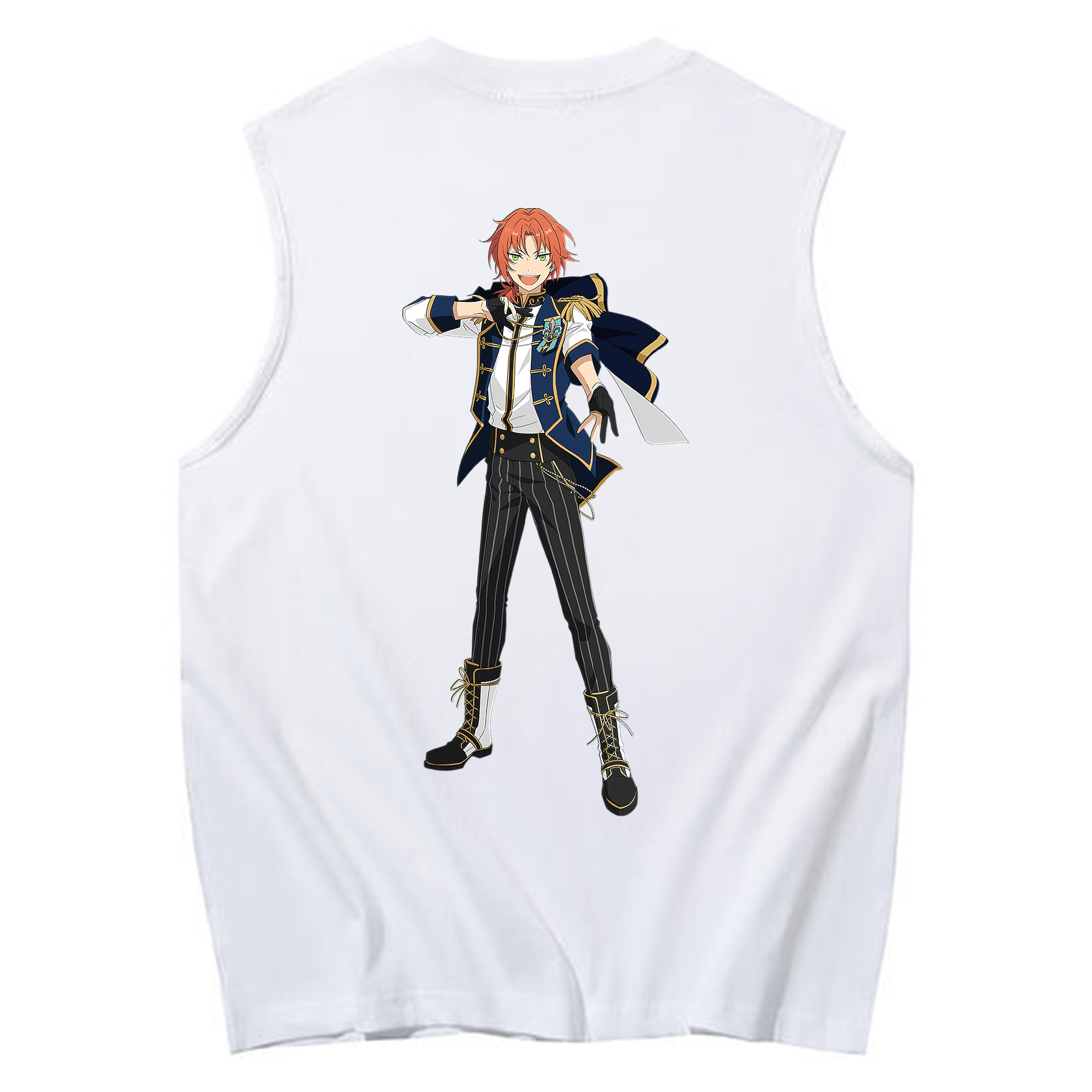 （画像用） あんさんぶるスターズ! Ensemble Stars コットン100％タンクトップ（背面プリント）