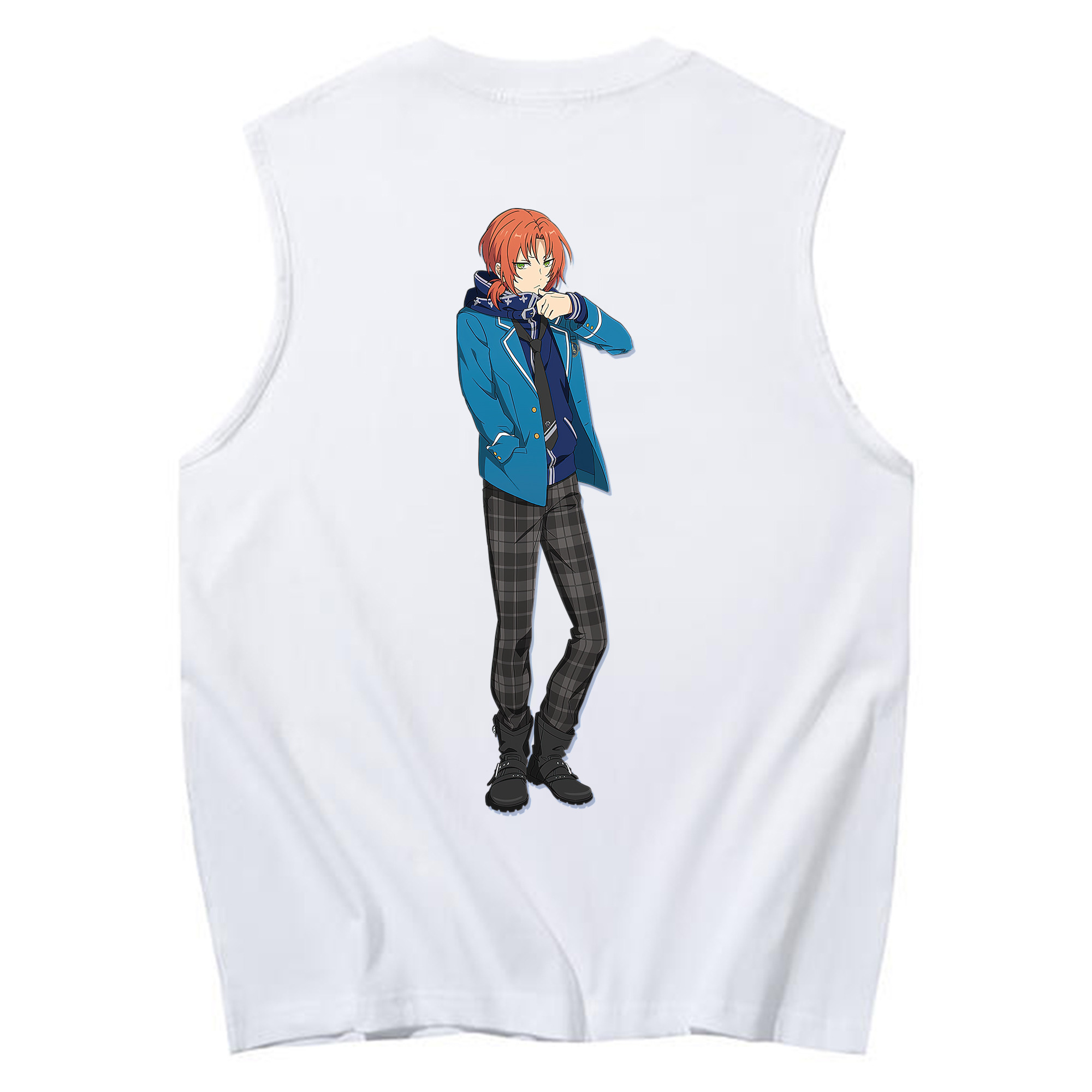 （画像用） あんさんぶるスターズ! Ensemble Stars コットン100％タンクトップ（背面プリント）