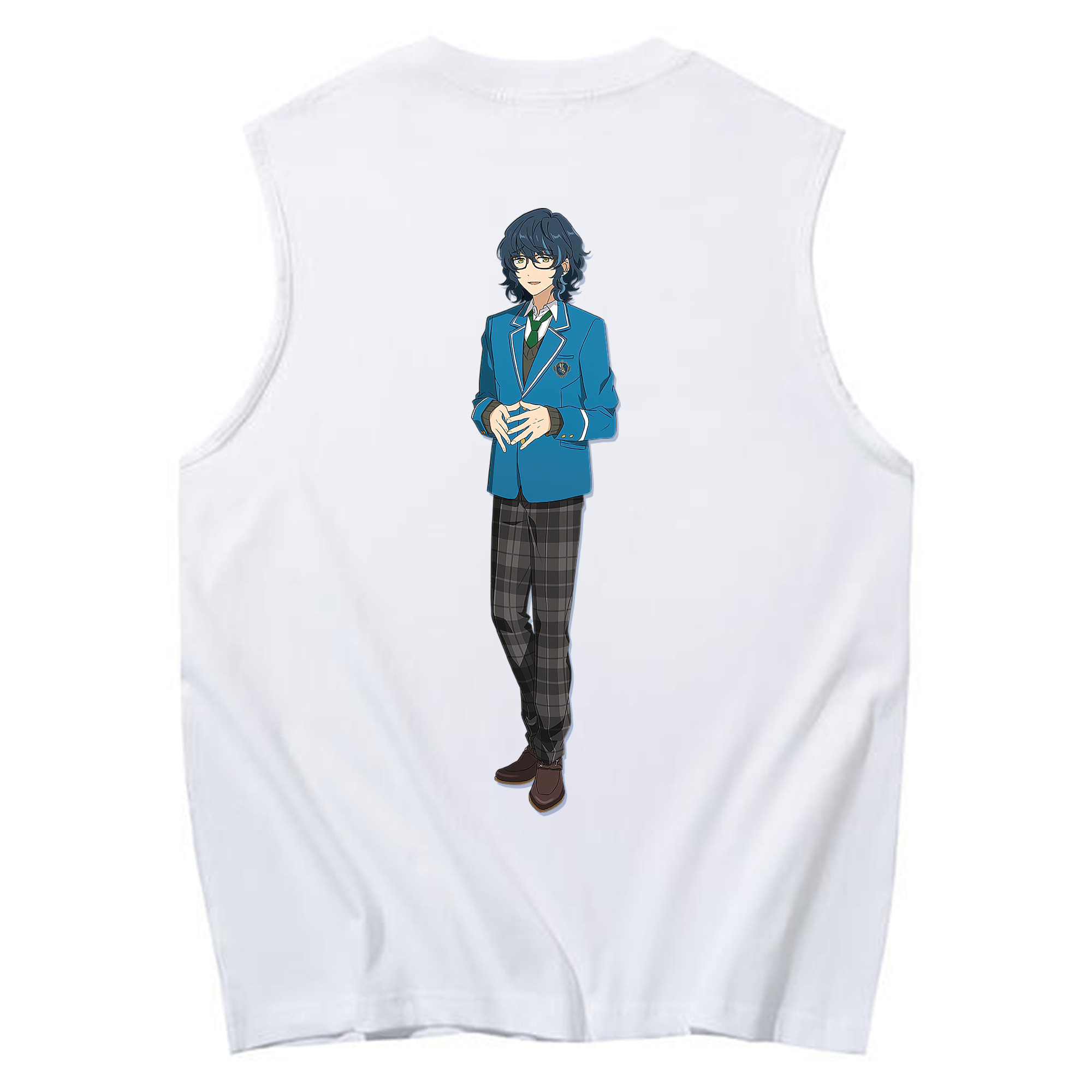 （画像用） あんさんぶるスターズ! Ensemble Stars コットン100％タンクトップ（背面プリント）