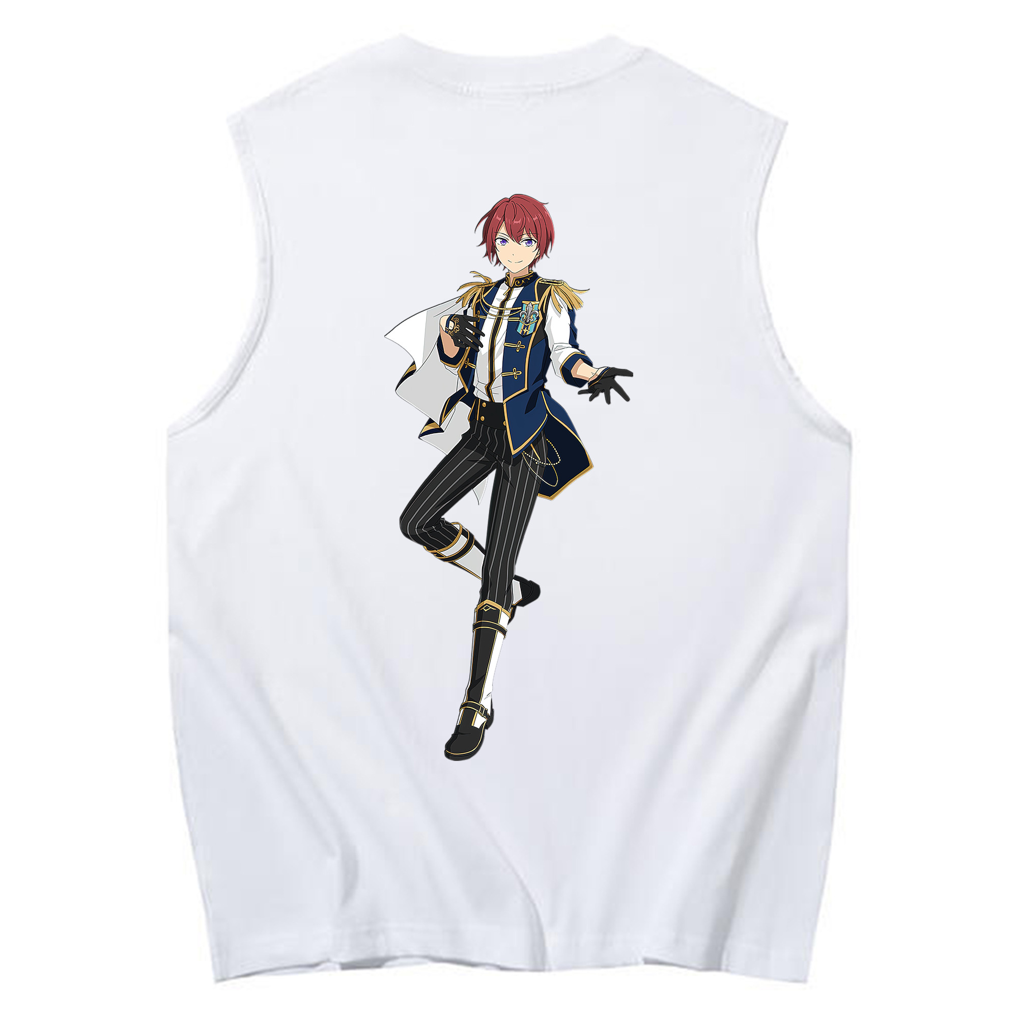 （画像用） あんさんぶるスターズ! Ensemble Stars コットン100％タンクトップ（背面プリント）