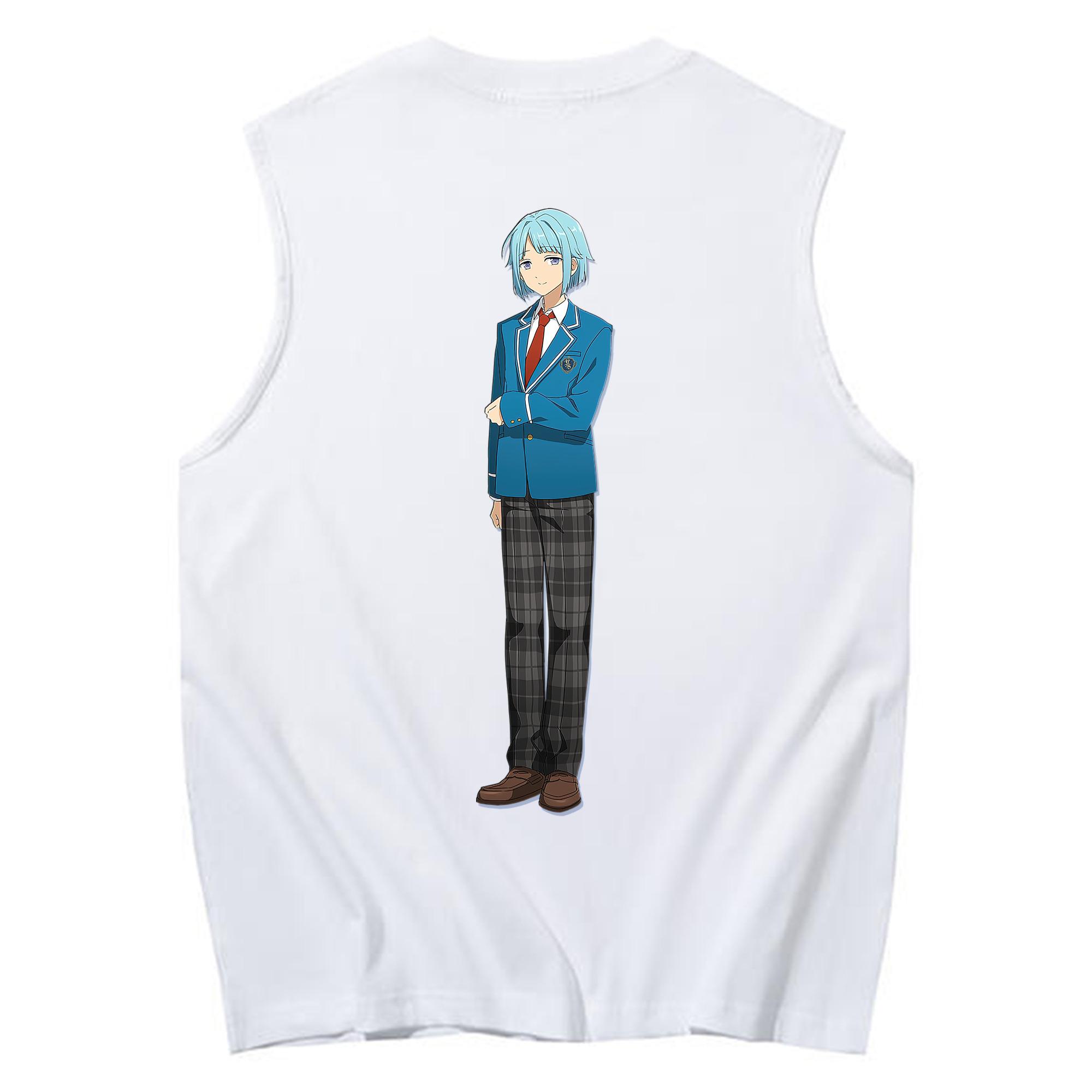 （画像用） あんさんぶるスターズ! Ensemble Stars コットン100％タンクトップ（背面プリント）