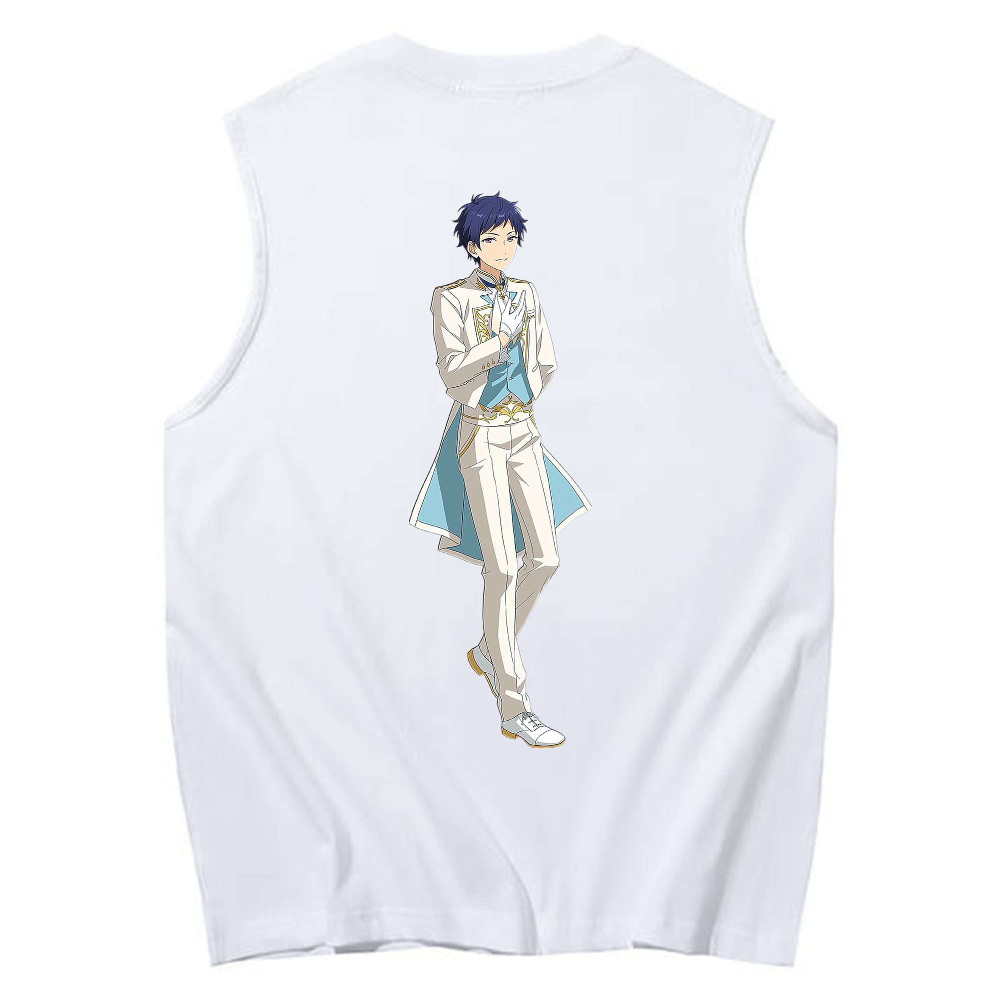 （画像用） あんさんぶるスターズ! Ensemble Stars コットン100％タンクトップ（背面プリント）