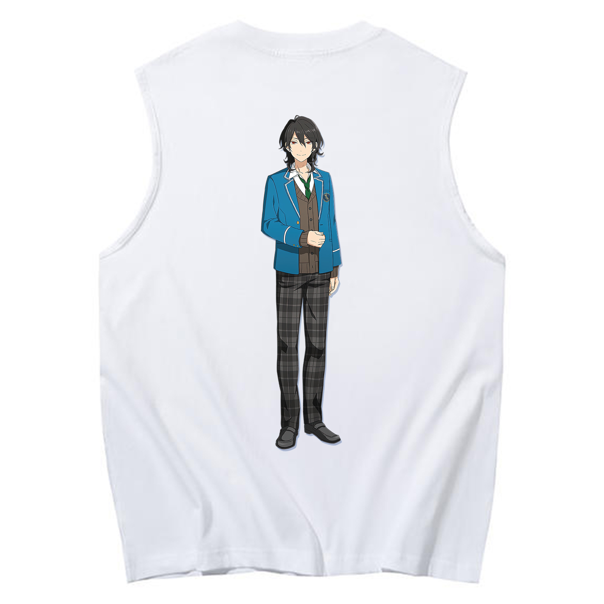 （画像用） あんさんぶるスターズ! Ensemble Stars コットン100％タンクトップ（背面プリント）