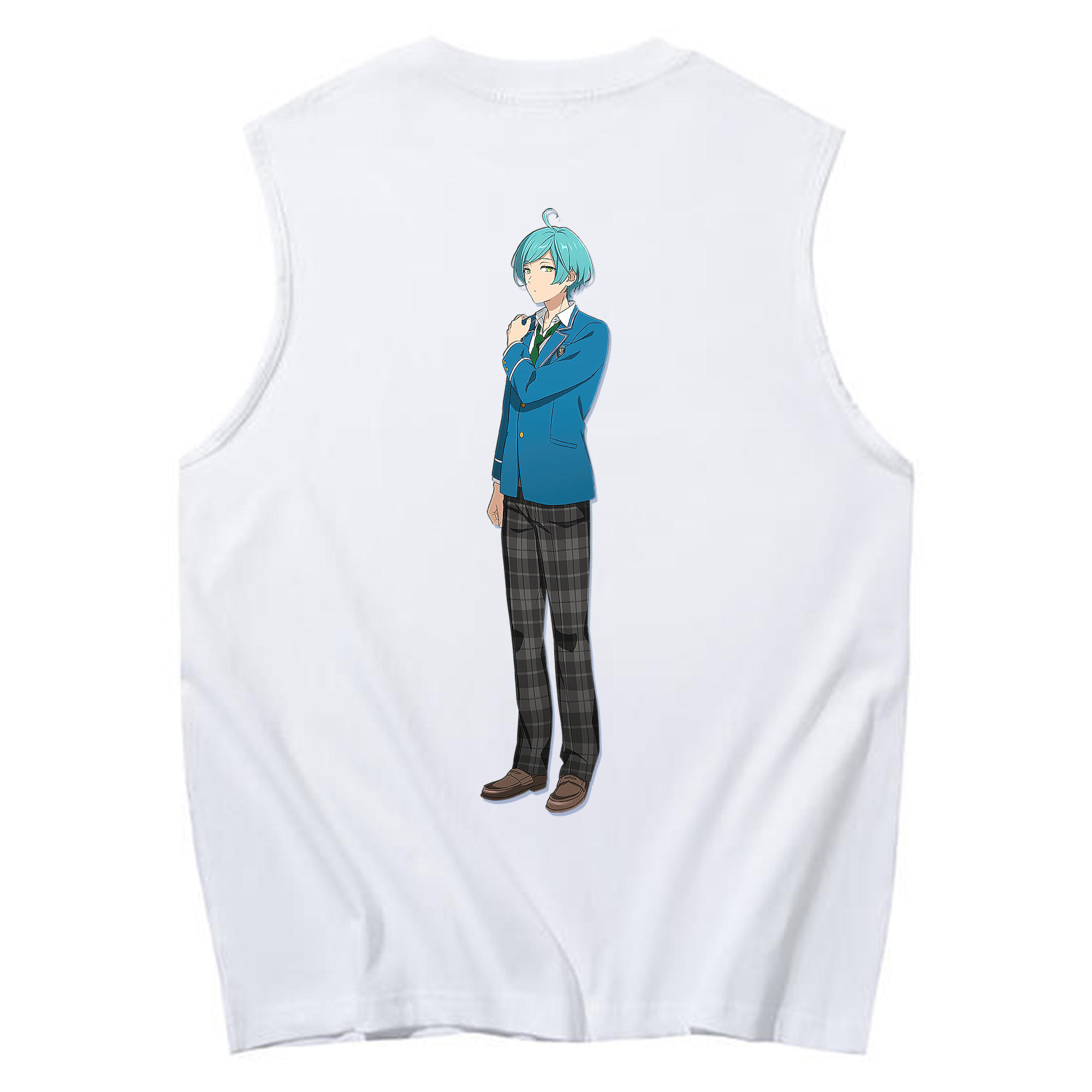 （画像用） あんさんぶるスターズ! Ensemble Stars コットン100％タンクトップ（背面プリント）