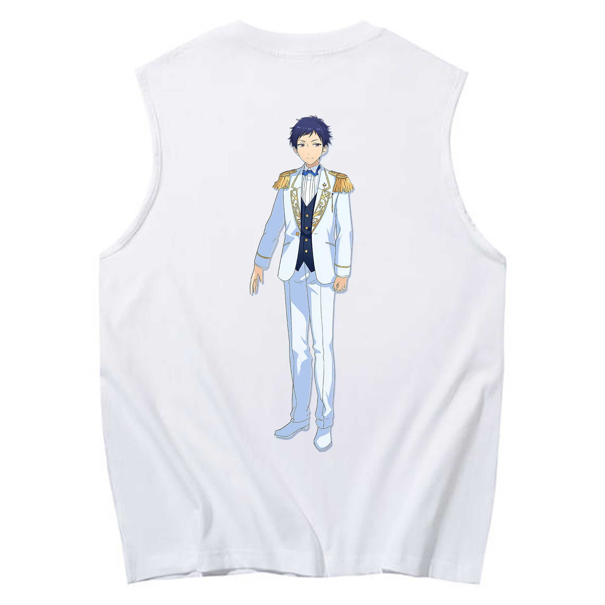 （画像用） あんさんぶるスターズ! Ensemble Stars コットン100％タンクトップ（背面プリント）