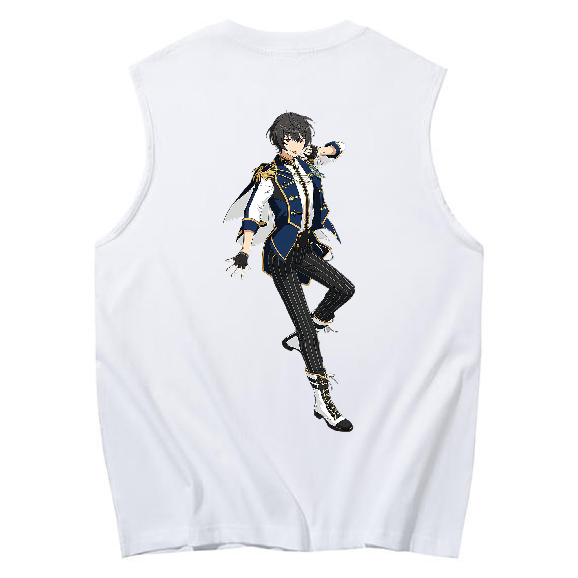 （画像用） あんさんぶるスターズ! Ensemble Stars コットン100％タンクトップ（背面プリント）