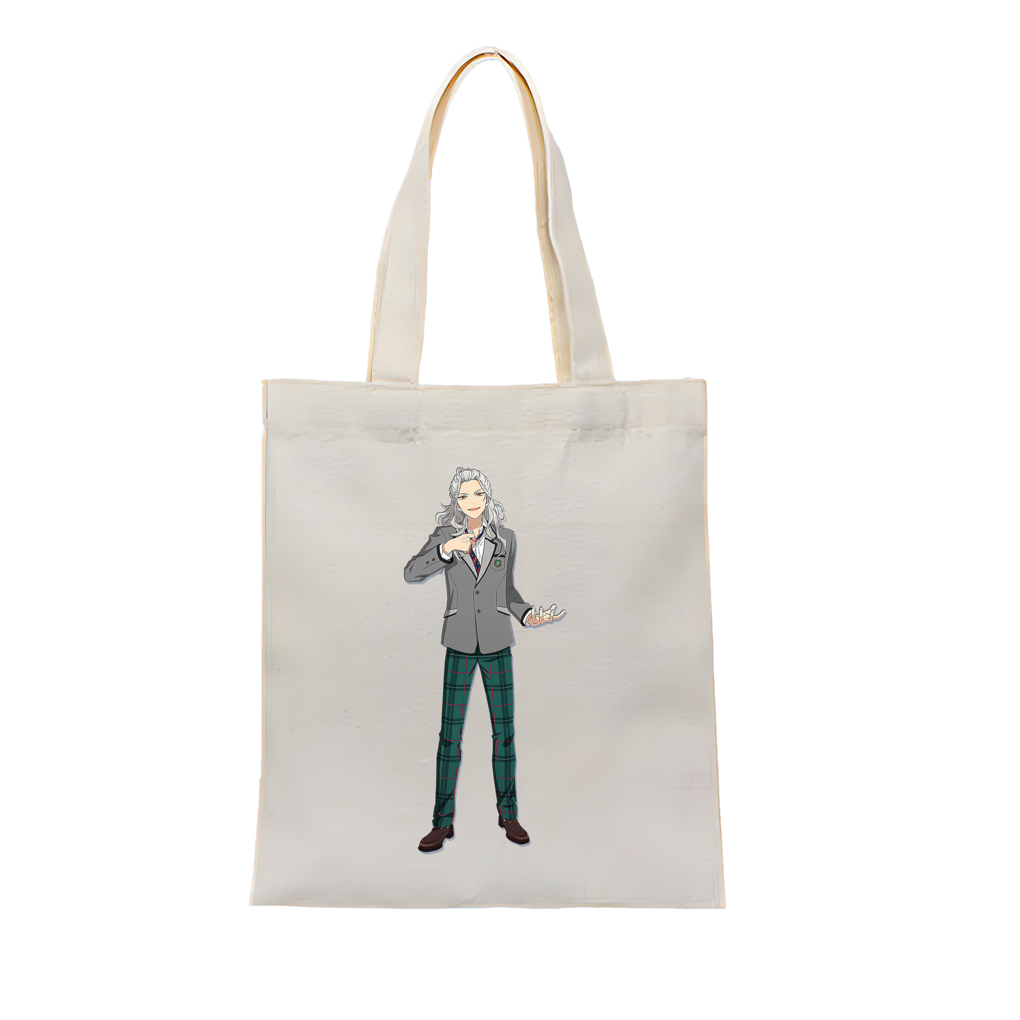 （画像用） あんさんぶるスターズ! Ensemble Stars 縦型キャンバス生地手提げバッグ　トートバッグ