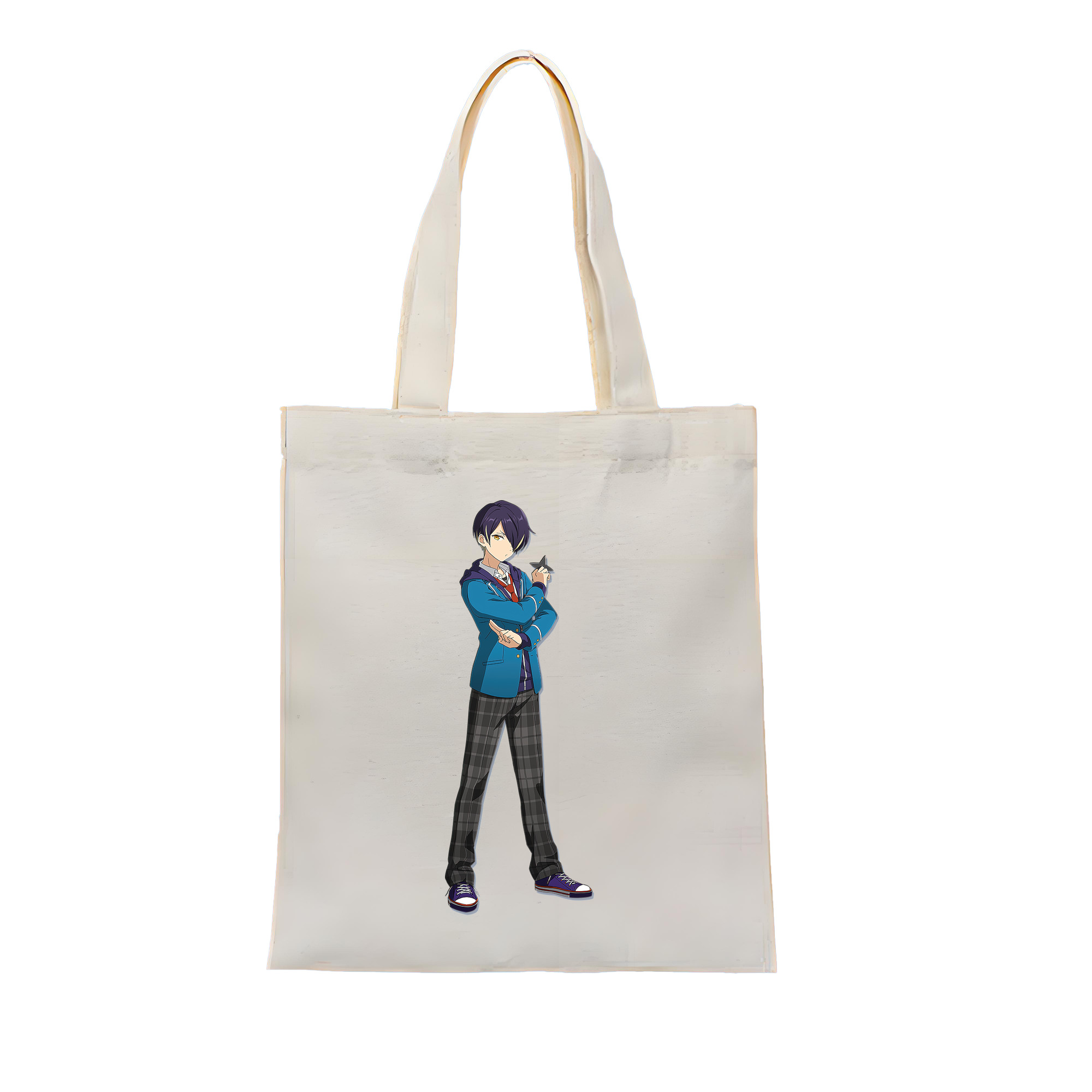 （画像用） あんさんぶるスターズ! Ensemble Stars 縦型キャンバス生地手提げバッグ　トートバッグ