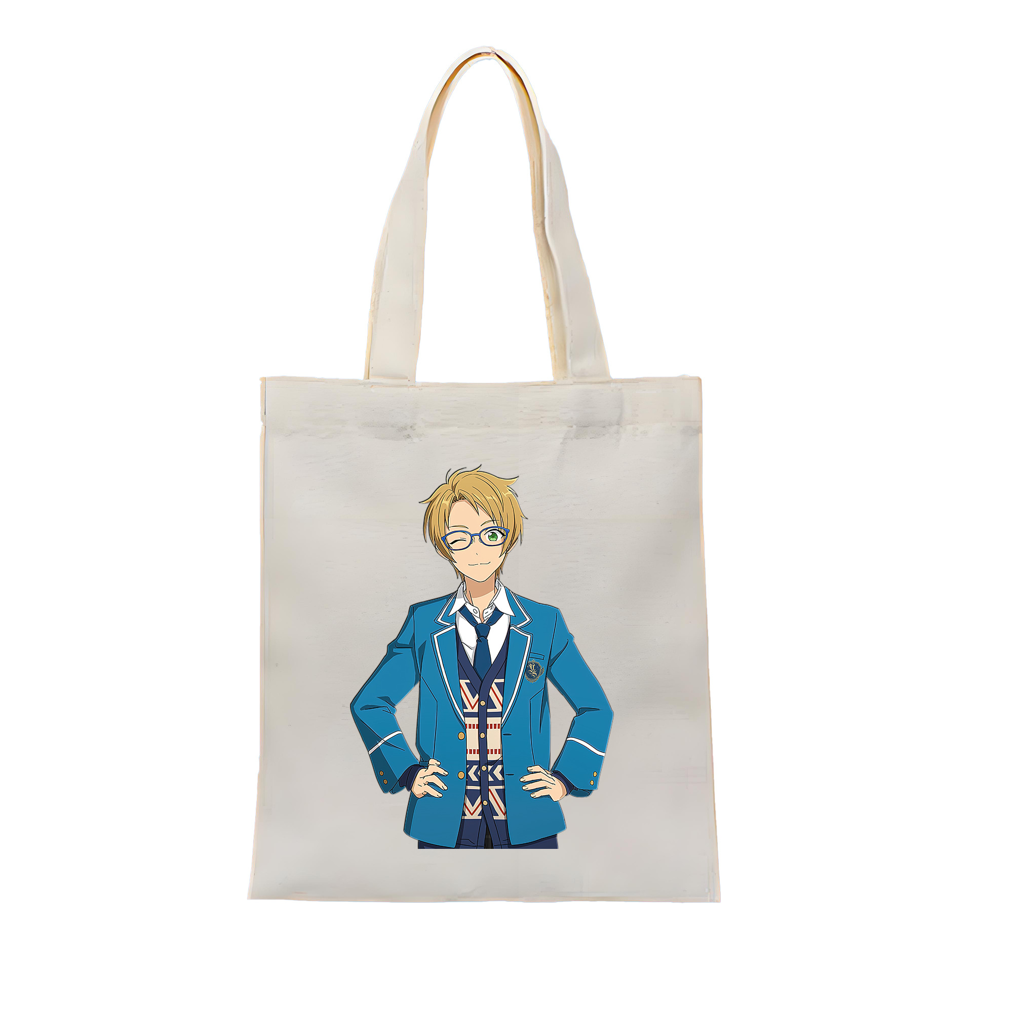 （画像用） あんさんぶるスターズ! Ensemble Stars 縦型キャンバス生地手提げバッグ　トートバッグ