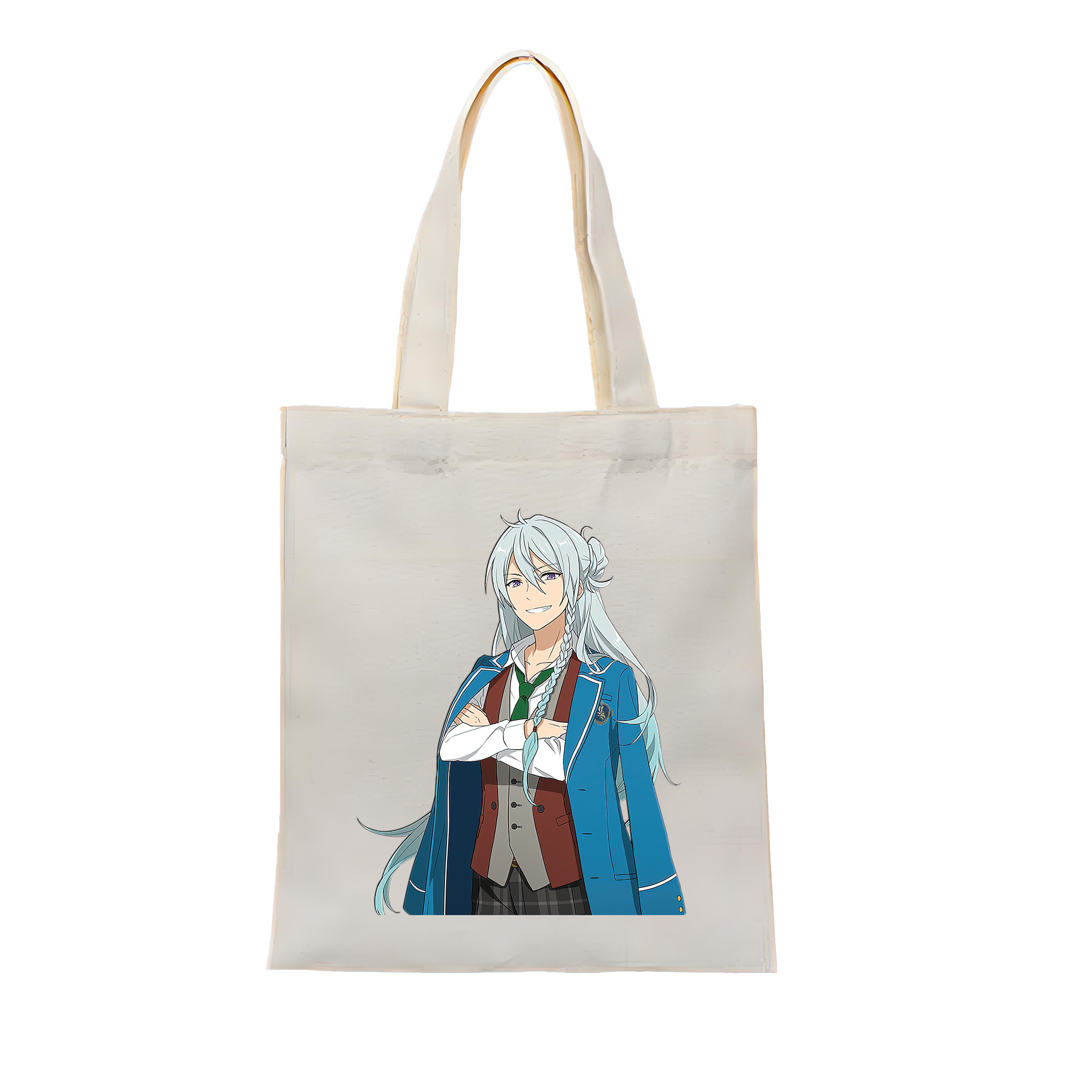 （画像用） あんさんぶるスターズ! Ensemble Stars 縦型キャンバス生地手提げバッグ　トートバッグ