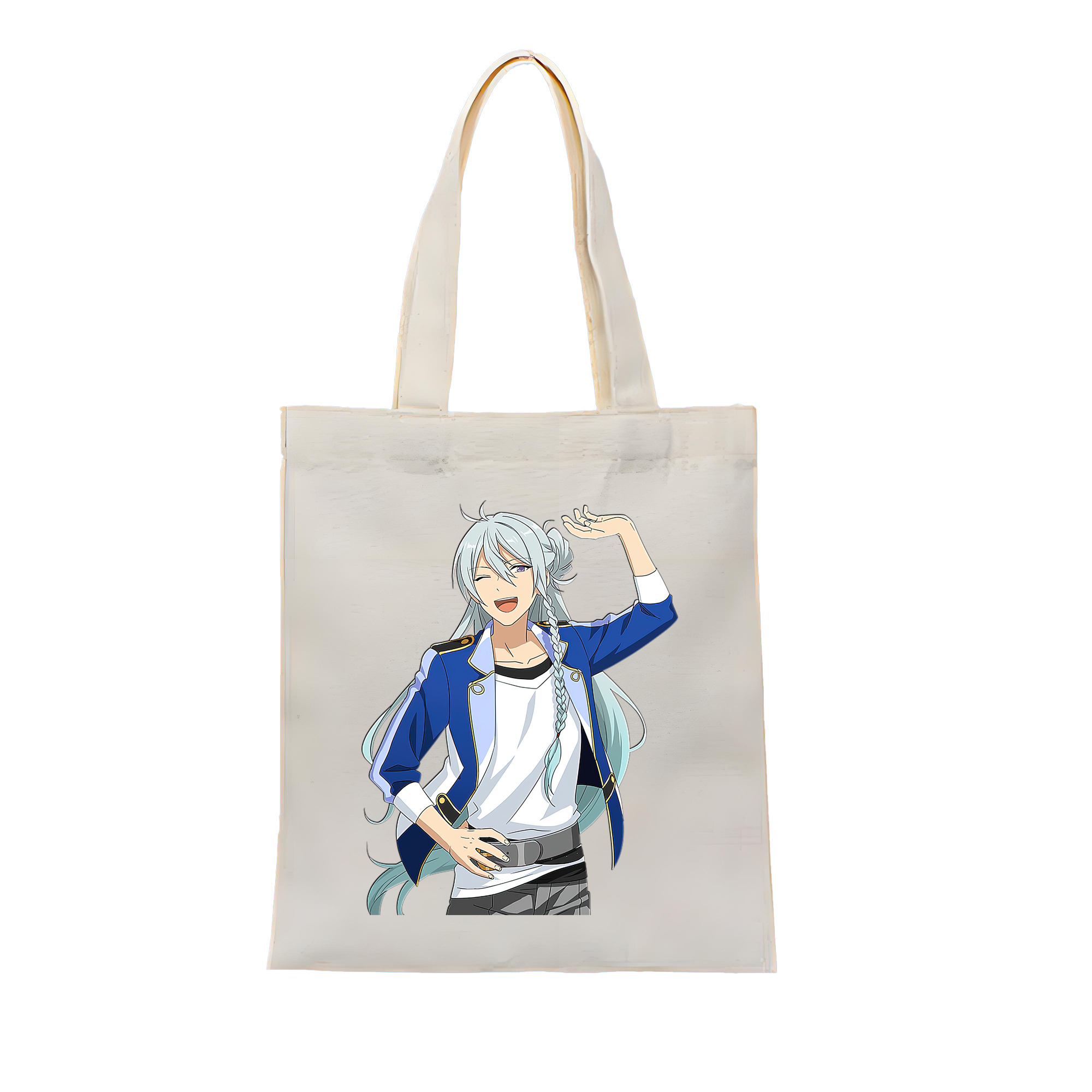 （画像用） あんさんぶるスターズ! Ensemble Stars 縦型キャンバス生地手提げバッグ　トートバッグ