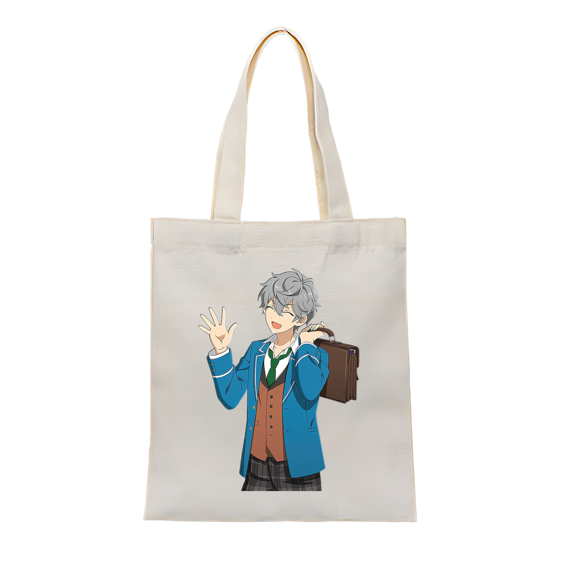（画像用） あんさんぶるスターズ! Ensemble Stars 縦型キャンバス生地手提げバッグ　トートバッグ