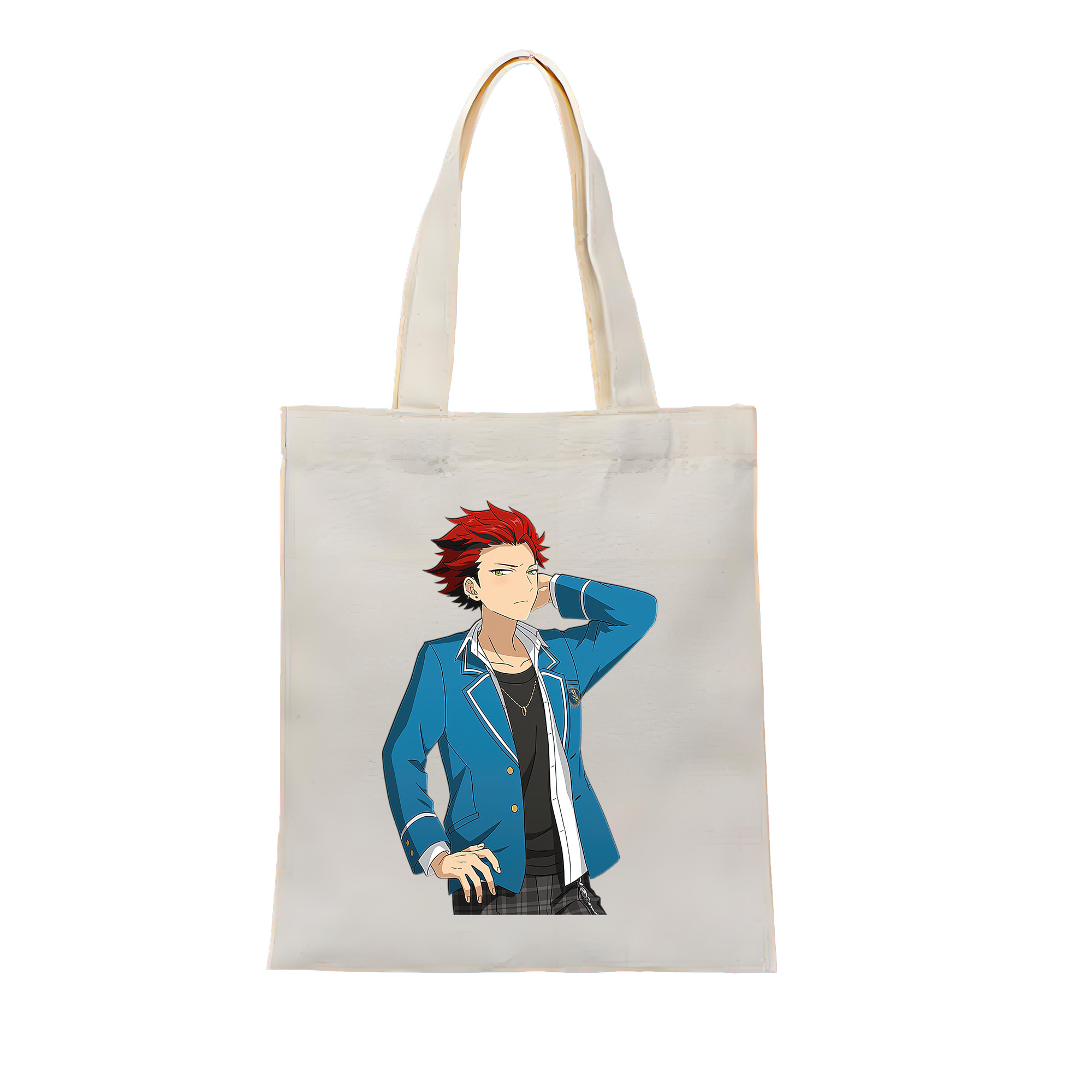（画像用） あんさんぶるスターズ! Ensemble Stars 縦型キャンバス生地手提げバッグ　トートバッグ