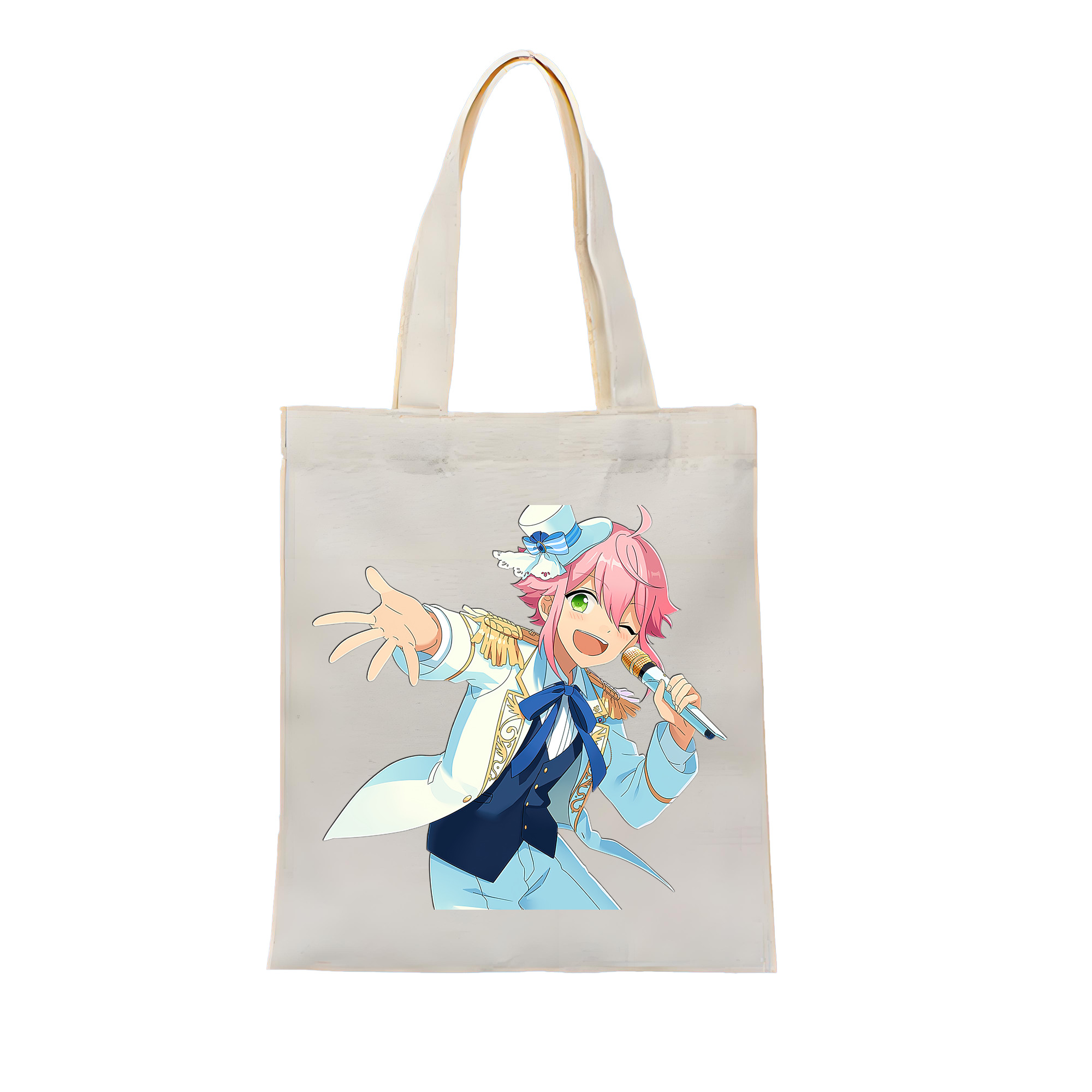 （画像用） あんさんぶるスターズ! Ensemble Stars 縦型キャンバス生地手提げバッグ　トートバッグ