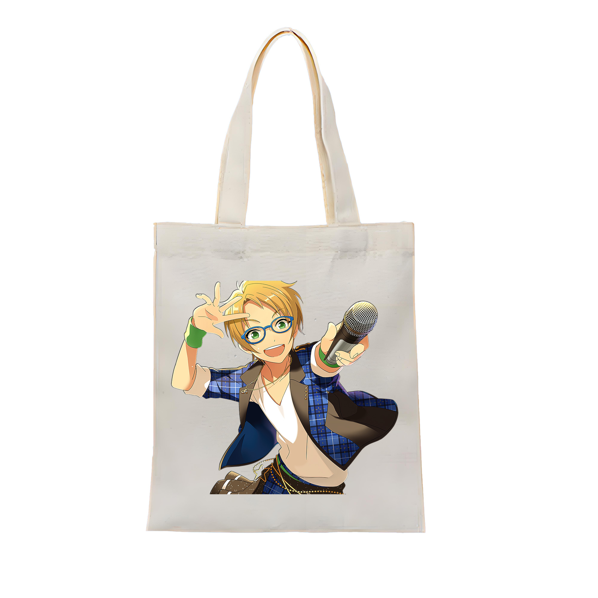 （画像用） あんさんぶるスターズ! Ensemble Stars 縦型キャンバス生地手提げバッグ　トートバッグ