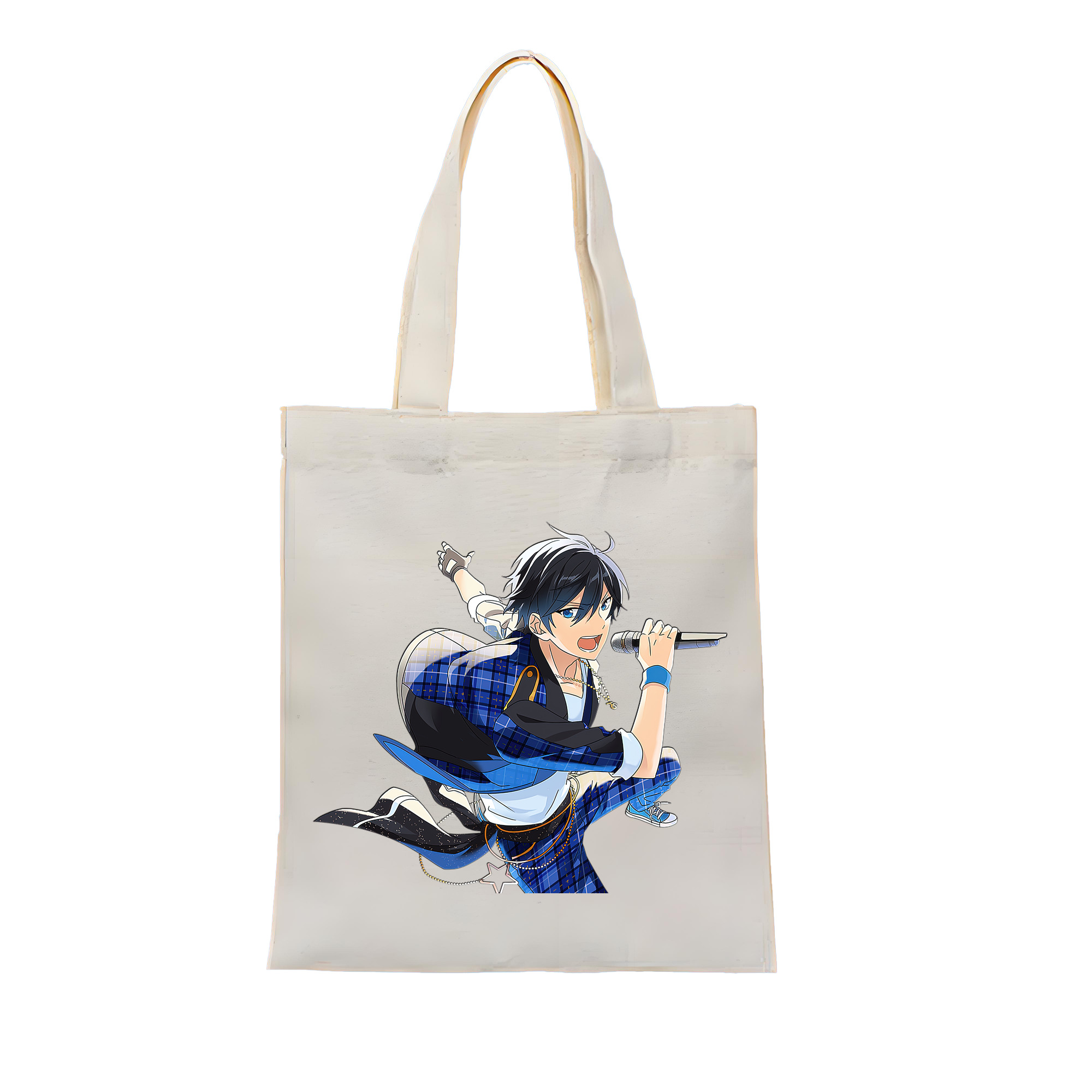 （画像用） あんさんぶるスターズ! Ensemble Stars 縦型キャンバス生地手提げバッグ　トートバッグ