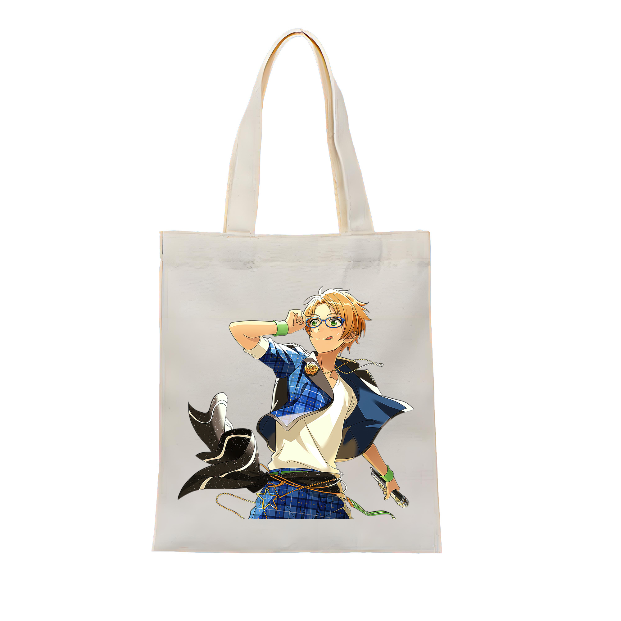 （画像用） あんさんぶるスターズ! Ensemble Stars 縦型キャンバス生地手提げバッグ　トートバッグ