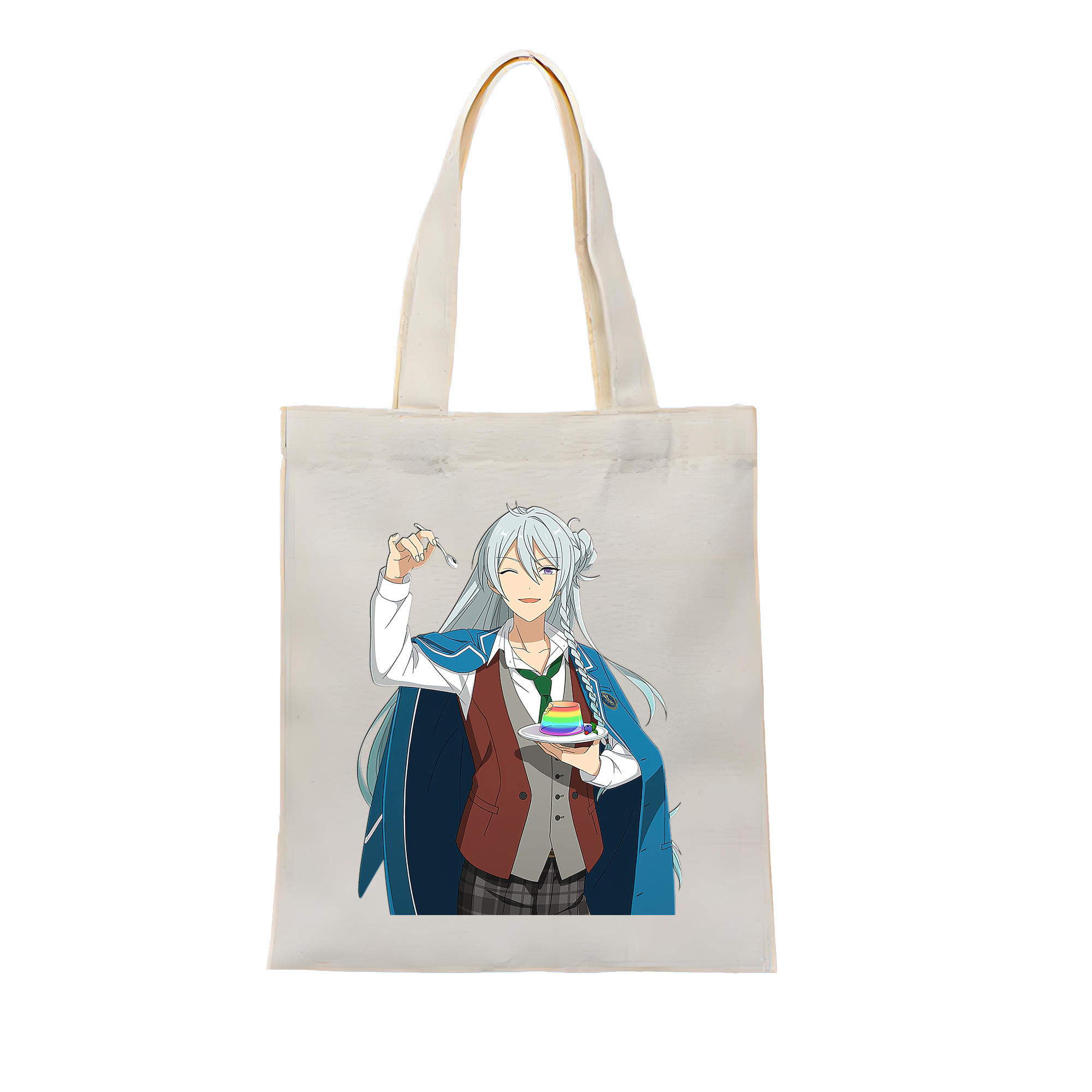 （画像用） あんさんぶるスターズ! Ensemble Stars 縦型キャンバス生地手提げバッグ　トートバッグ