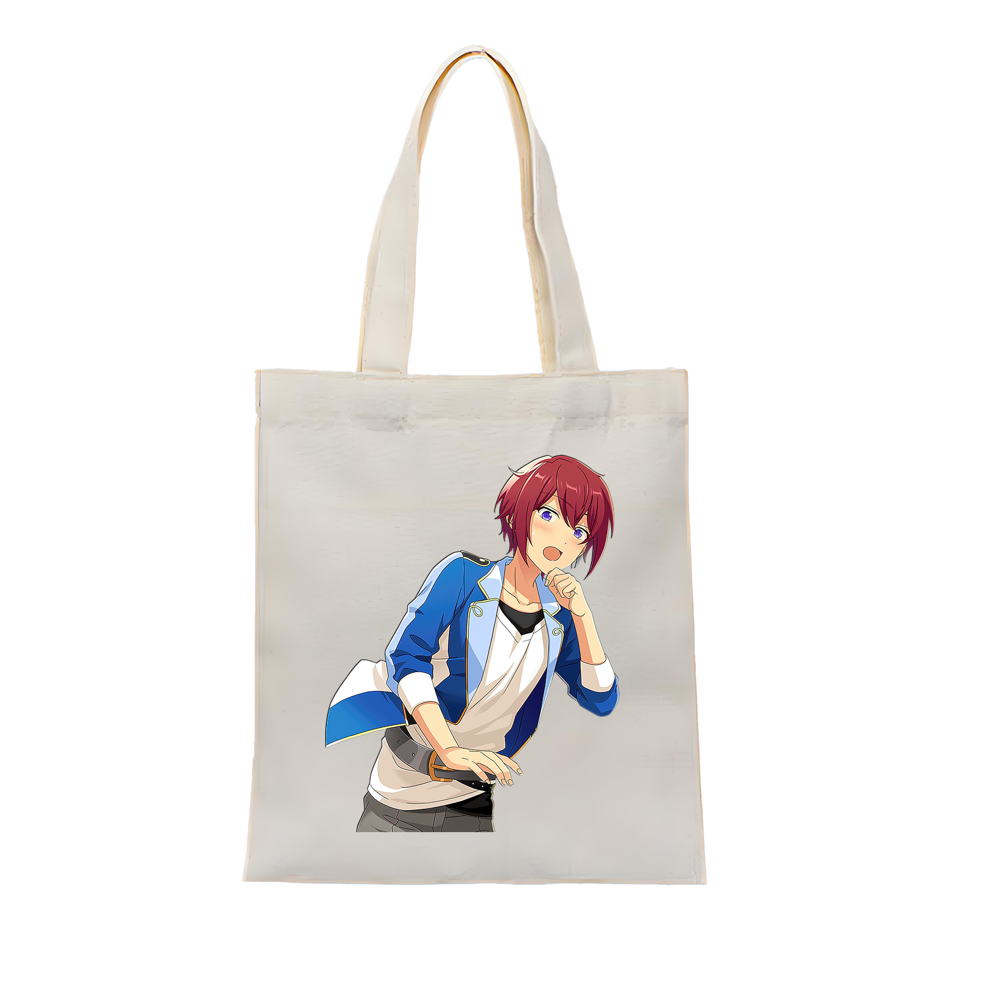 （画像用） あんさんぶるスターズ! Ensemble Stars 縦型キャンバス生地手提げバッグ　トートバッグ