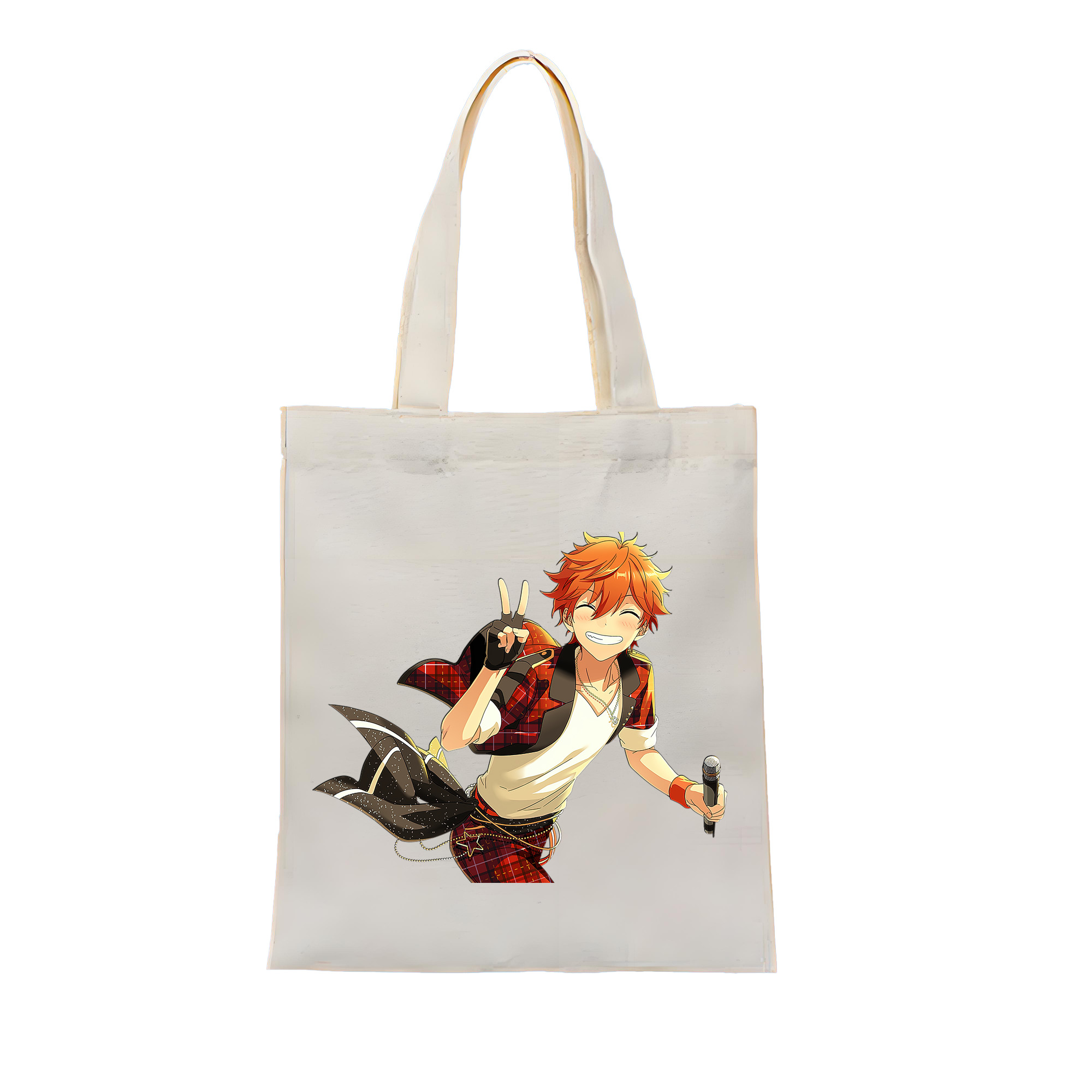 （画像用） あんさんぶるスターズ! Ensemble Stars 縦型キャンバス生地手提げバッグ　トートバッグ