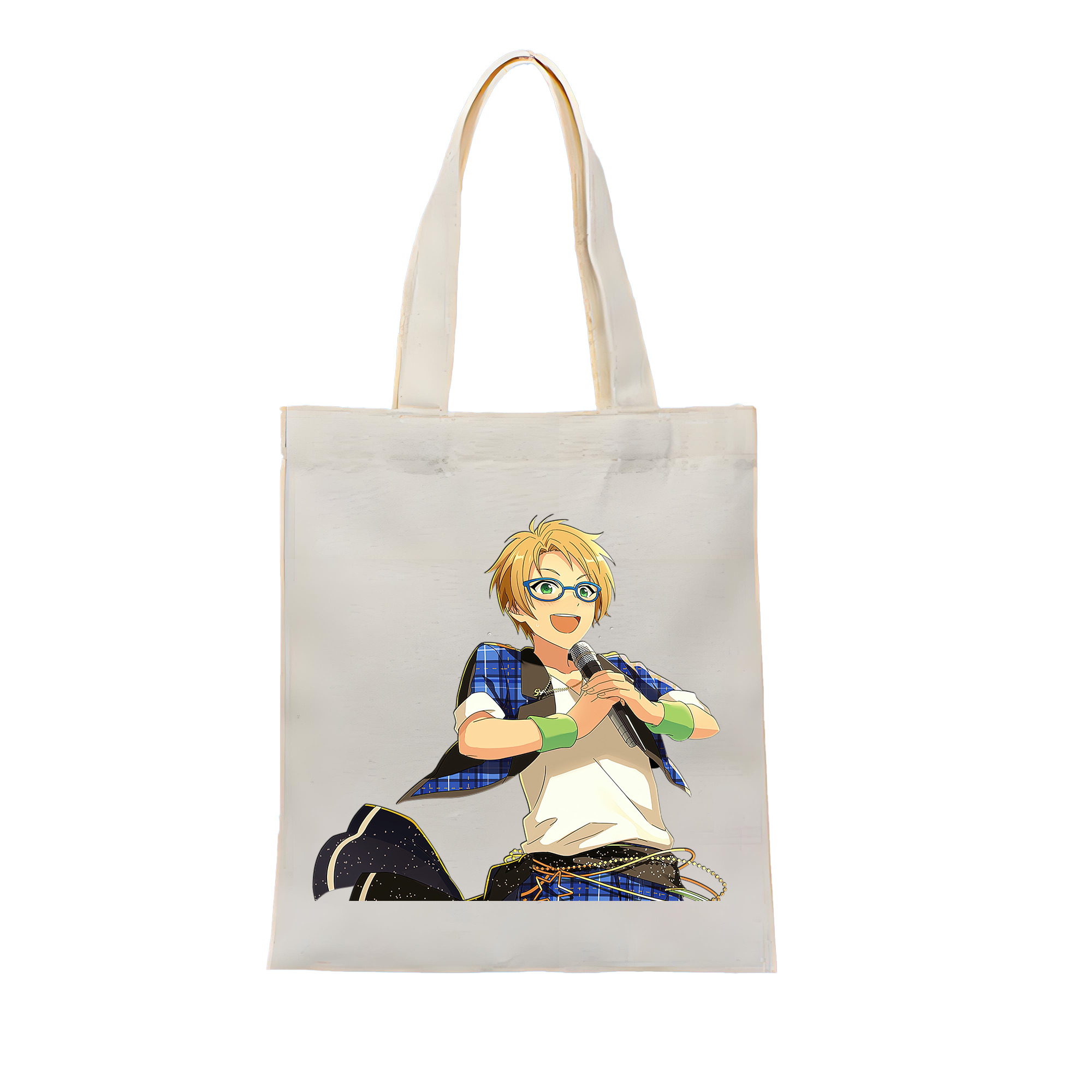 （画像用） あんさんぶるスターズ! Ensemble Stars 縦型キャンバス生地手提げバッグ　トートバッグ
