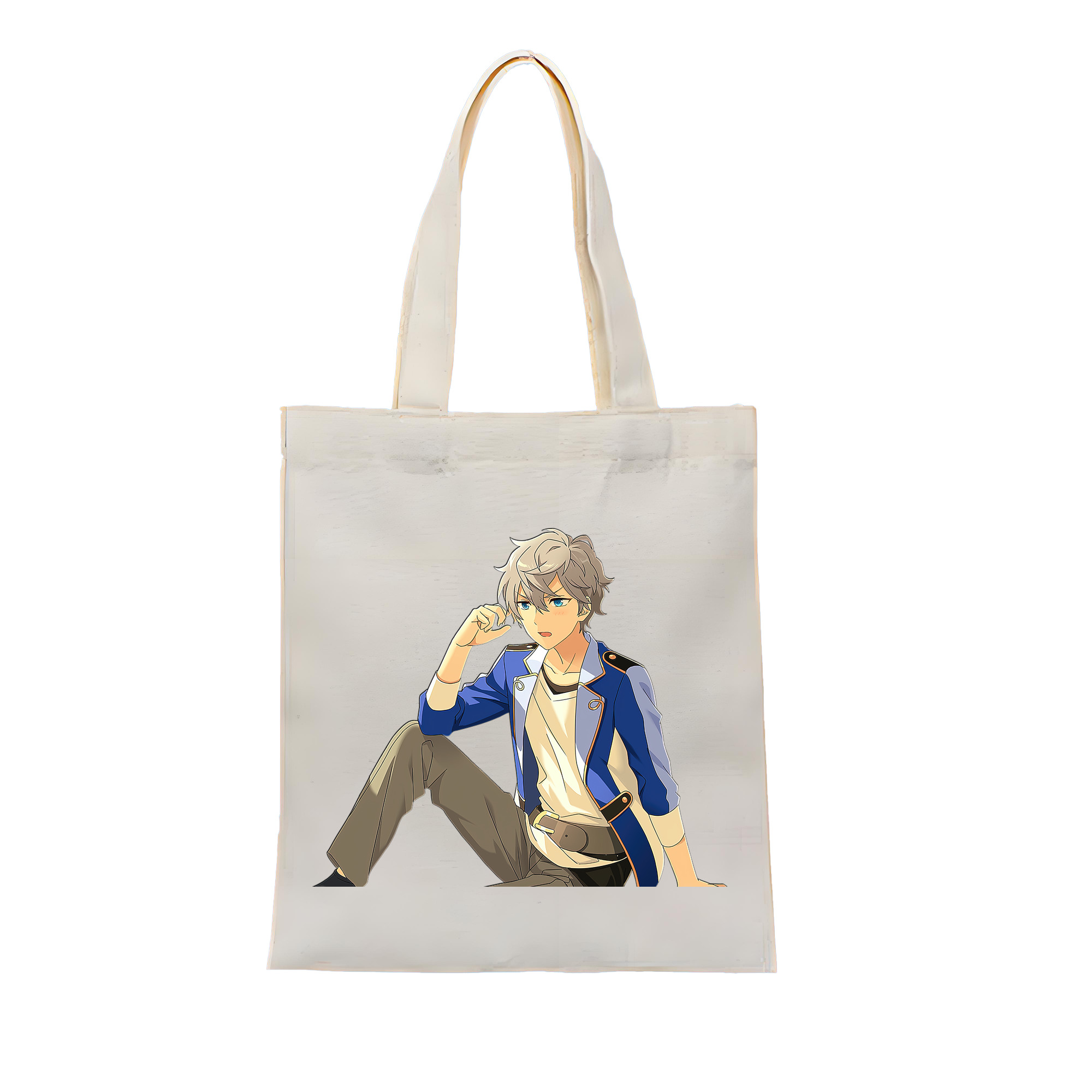 （画像用） あんさんぶるスターズ! Ensemble Stars 縦型キャンバス生地手提げバッグ　トートバッグ