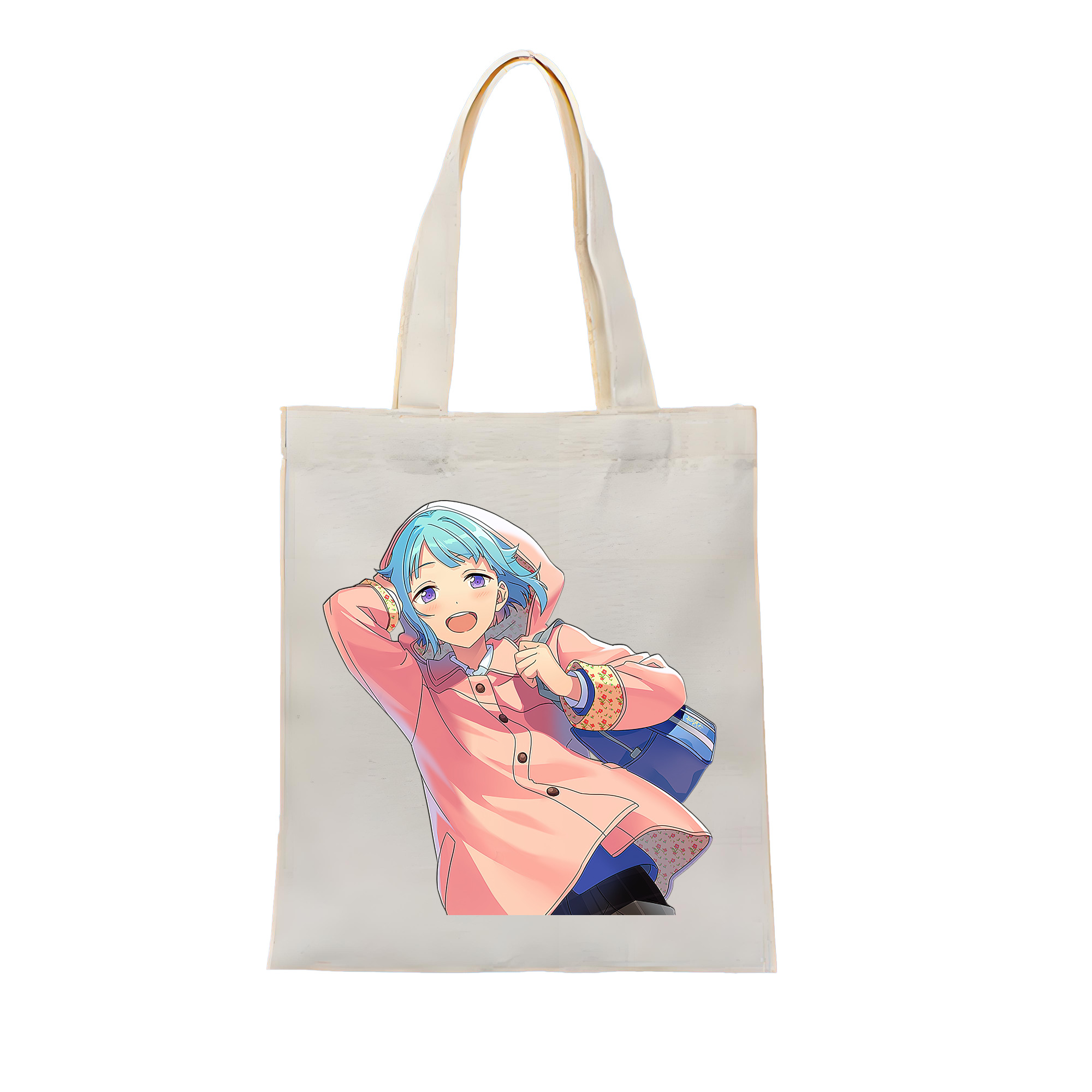 （画像用） あんさんぶるスターズ! Ensemble Stars 縦型キャンバス生地手提げバッグ　トートバッグ