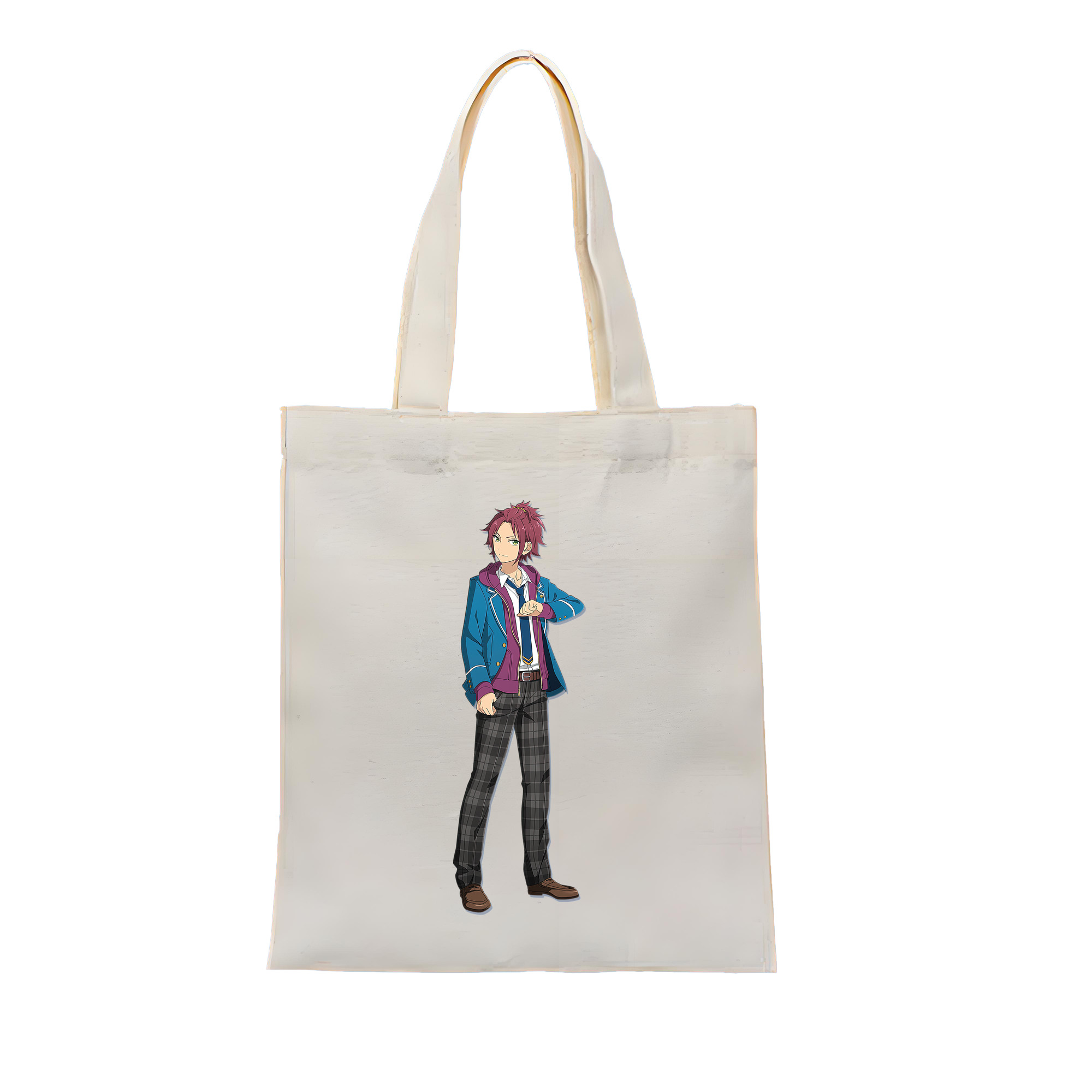 （画像用） あんさんぶるスターズ! Ensemble Stars 縦型キャンバス生地手提げバッグ　トートバッグ