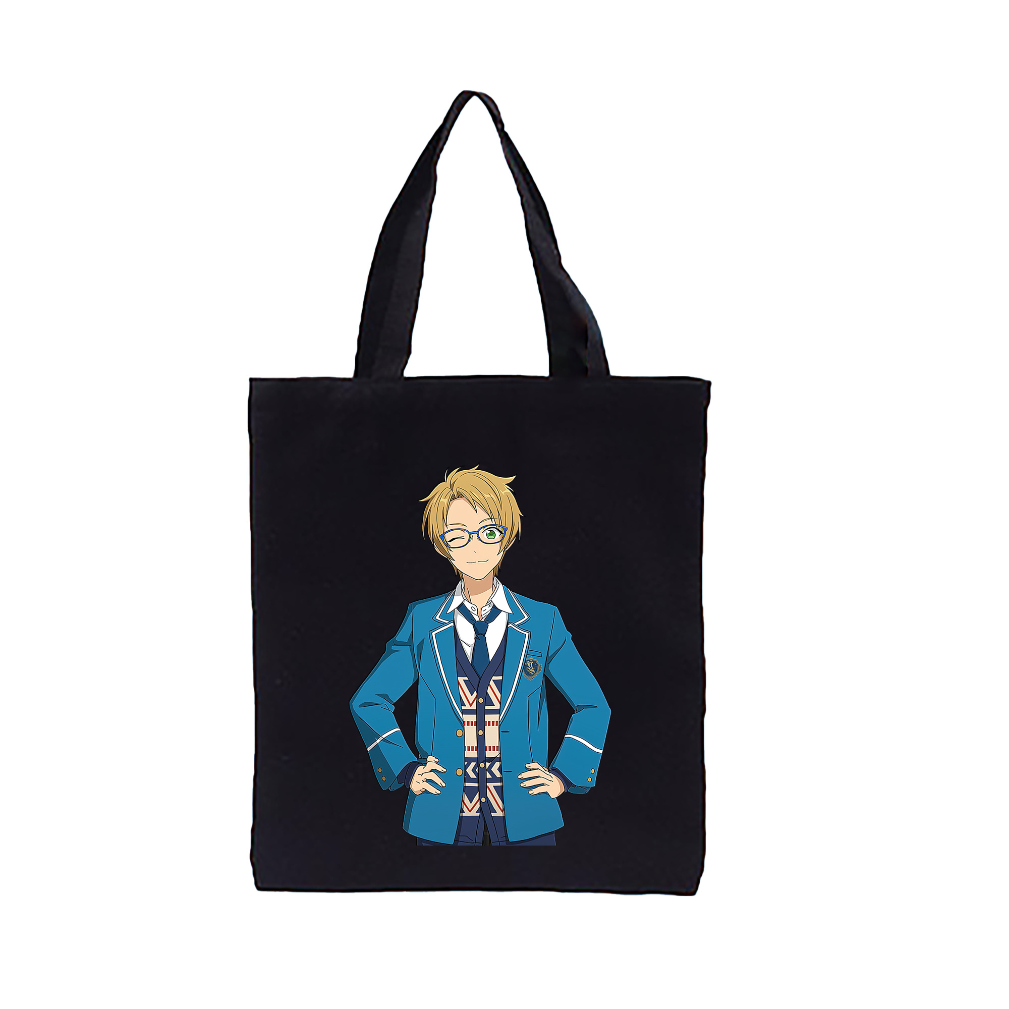 （画像用） あんさんぶるスターズ! Ensemble Stars 縦型キャンバス生地手提げバッグ　トートバッグ