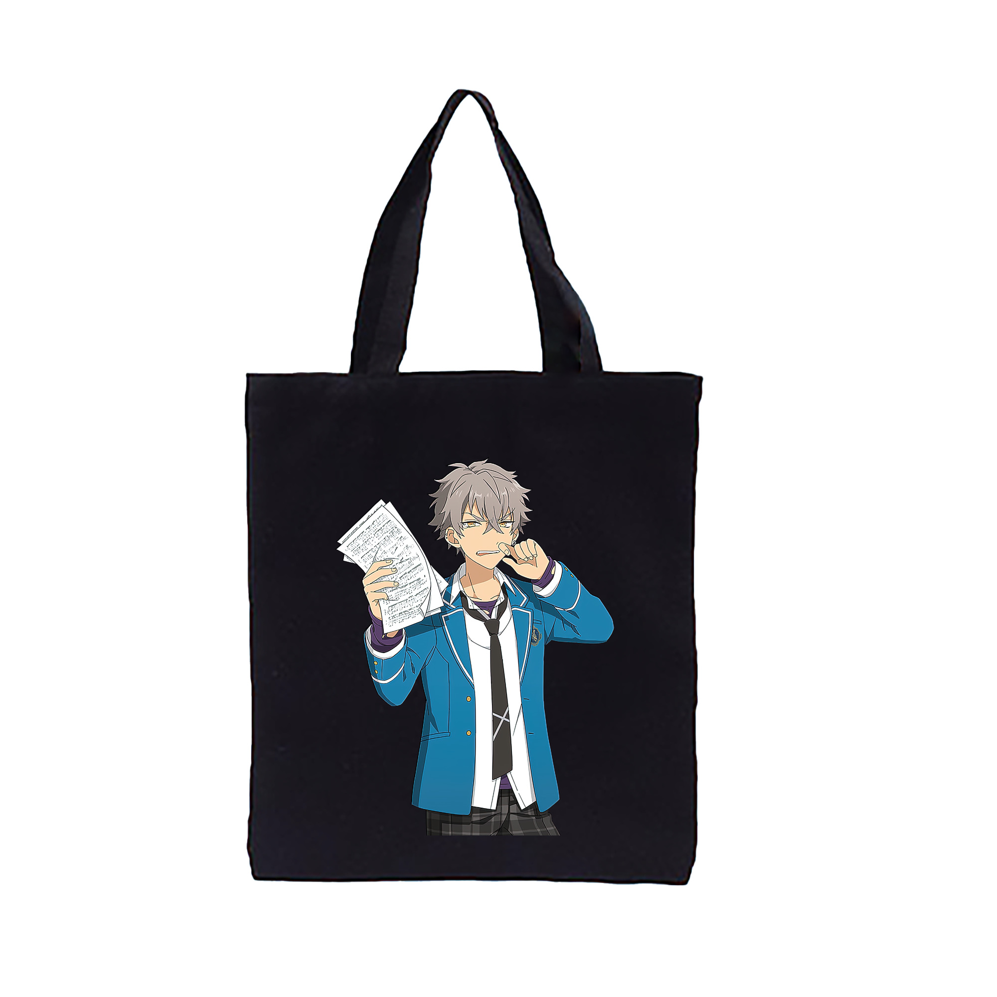 （画像用） あんさんぶるスターズ! Ensemble Stars 縦型キャンバス生地手提げバッグ　トートバッグ