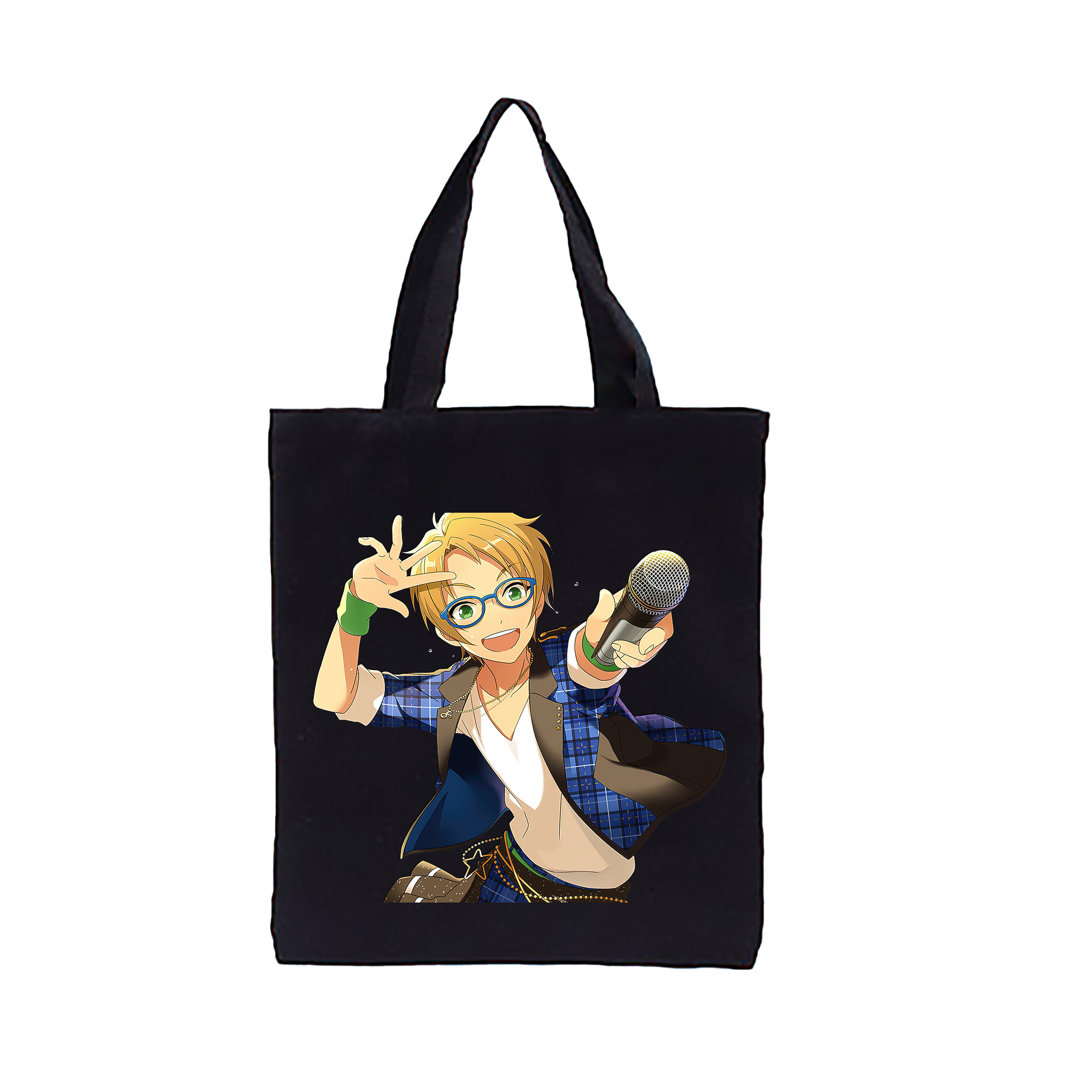 （画像用） あんさんぶるスターズ! Ensemble Stars 縦型キャンバス生地手提げバッグ　トートバッグ