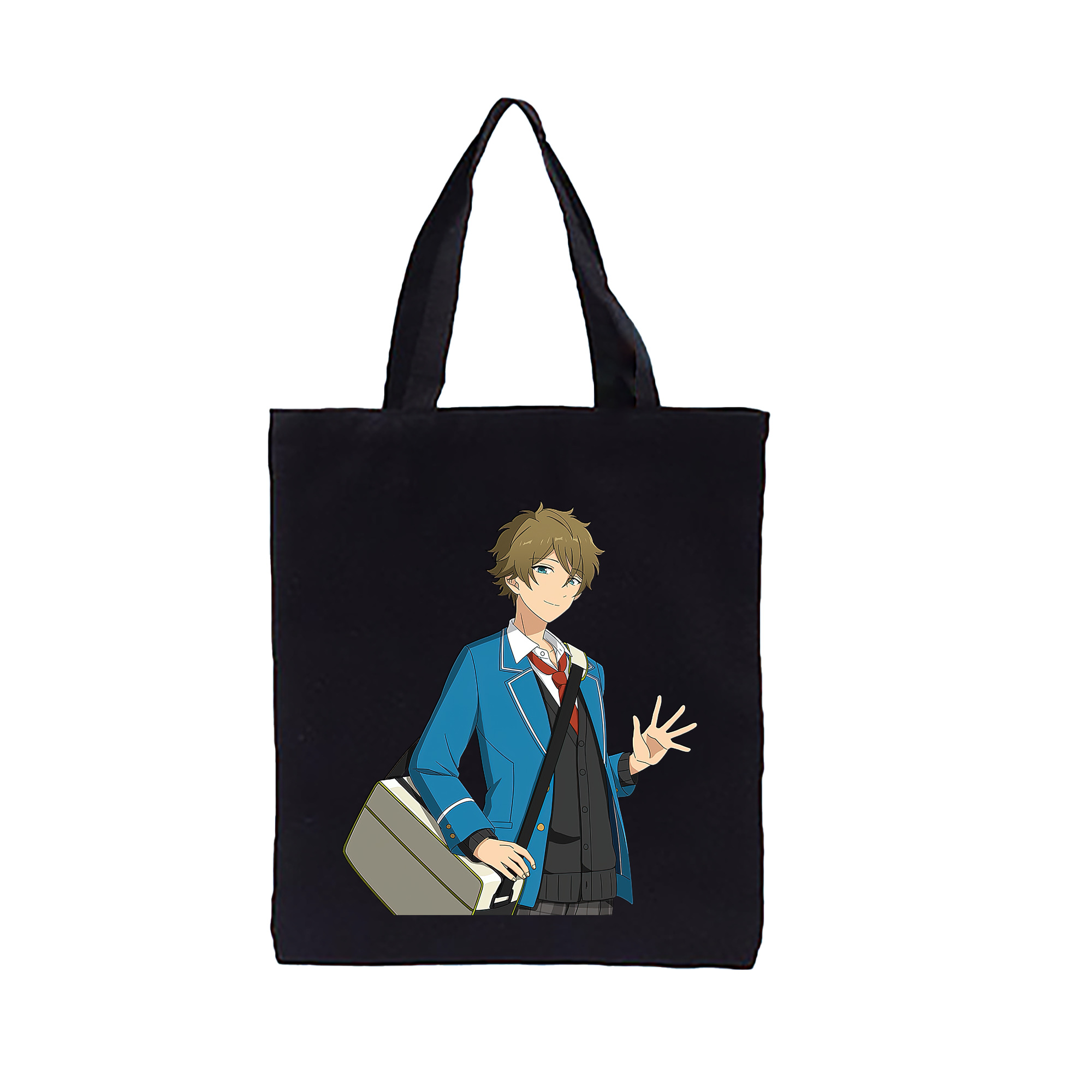 （画像用） あんさんぶるスターズ! Ensemble Stars 縦型キャンバス生地手提げバッグ　トートバッグ