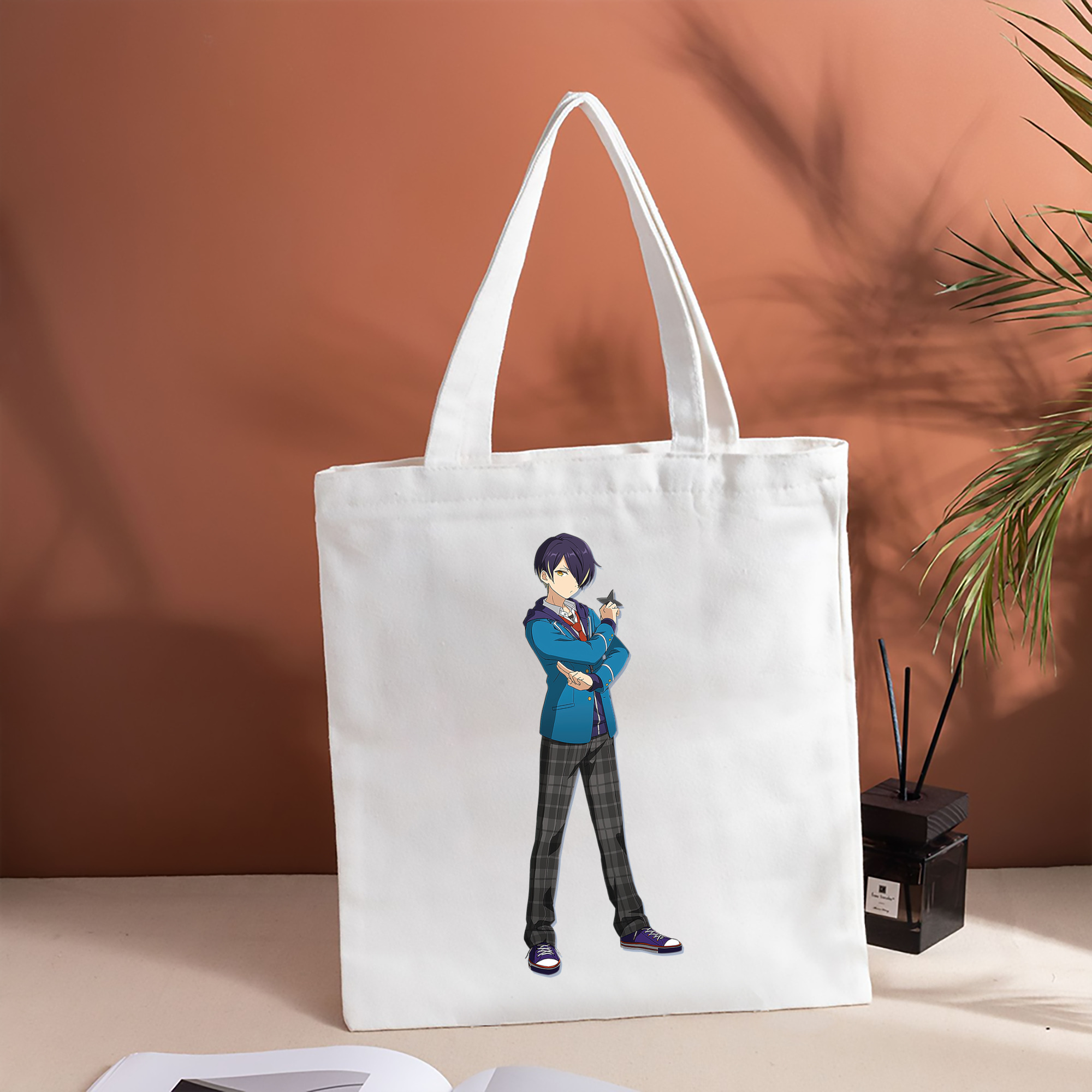 あんさんぶるスターズ! Ensemble Stars 縦型キャンバス生地手提げバッグ　トートバッグ
