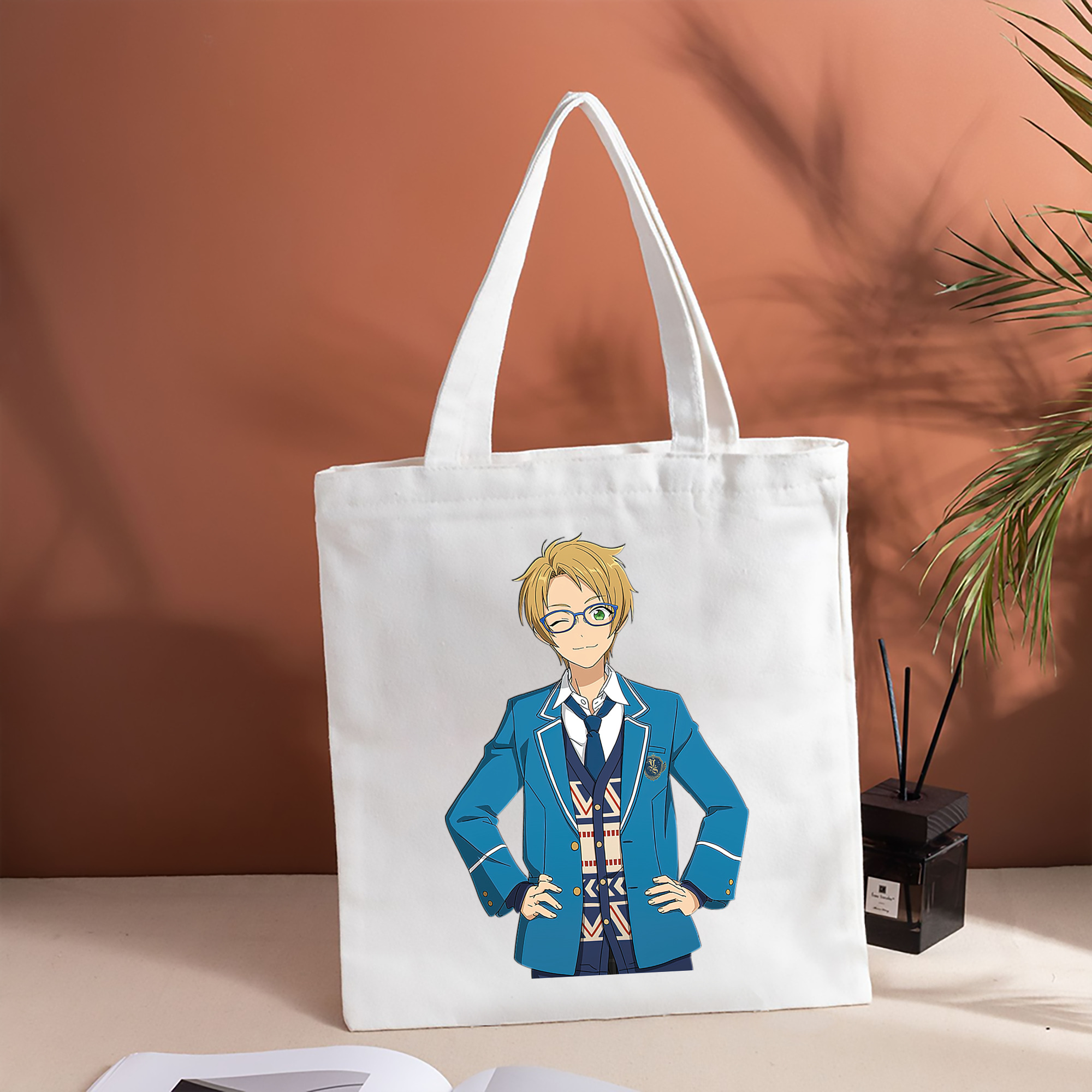あんさんぶるスターズ! Ensemble Stars 縦型キャンバス生地手提げバッグ　トートバッグ
