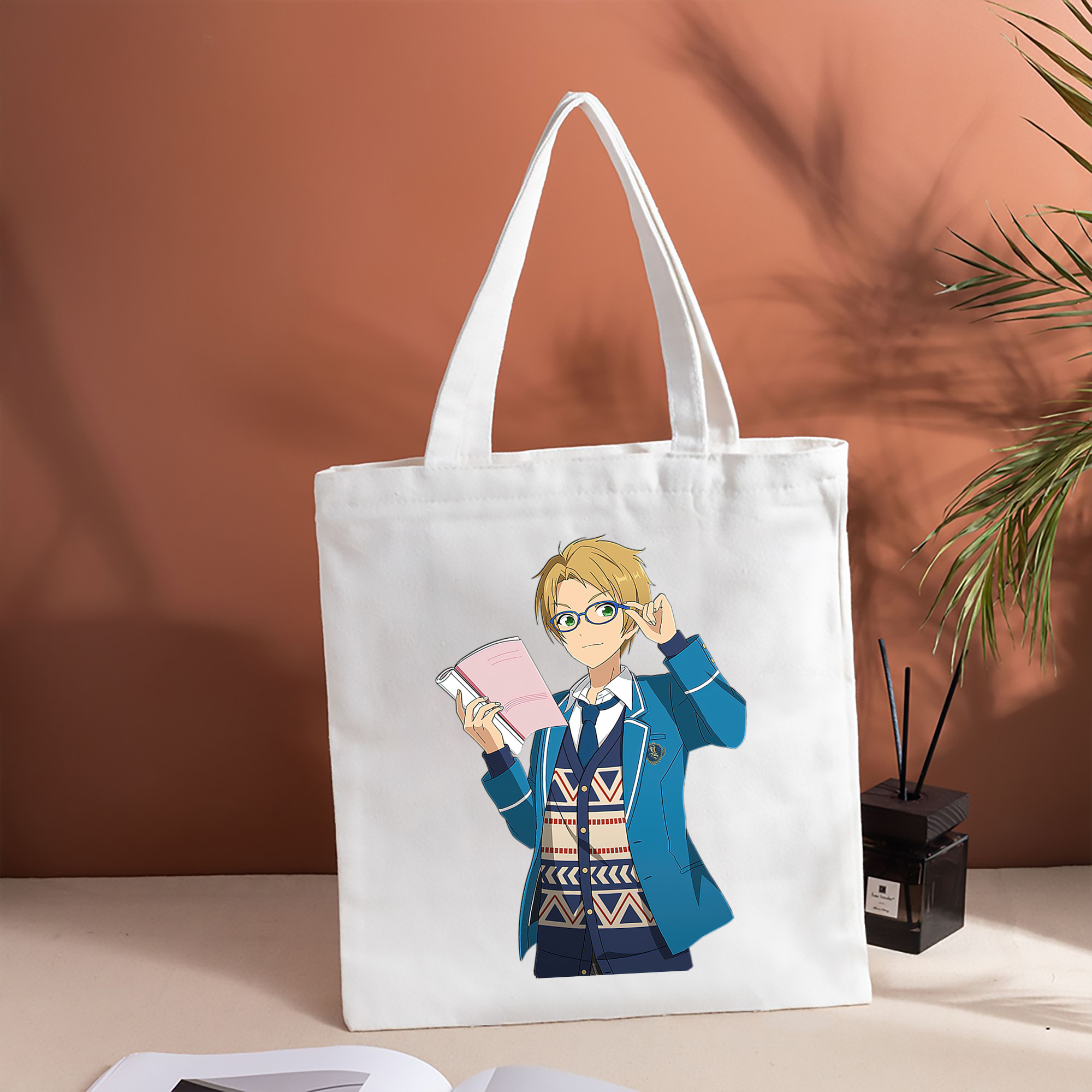 あんさんぶるスターズ! Ensemble Stars 縦型キャンバス生地手提げバッグ　トートバッグ