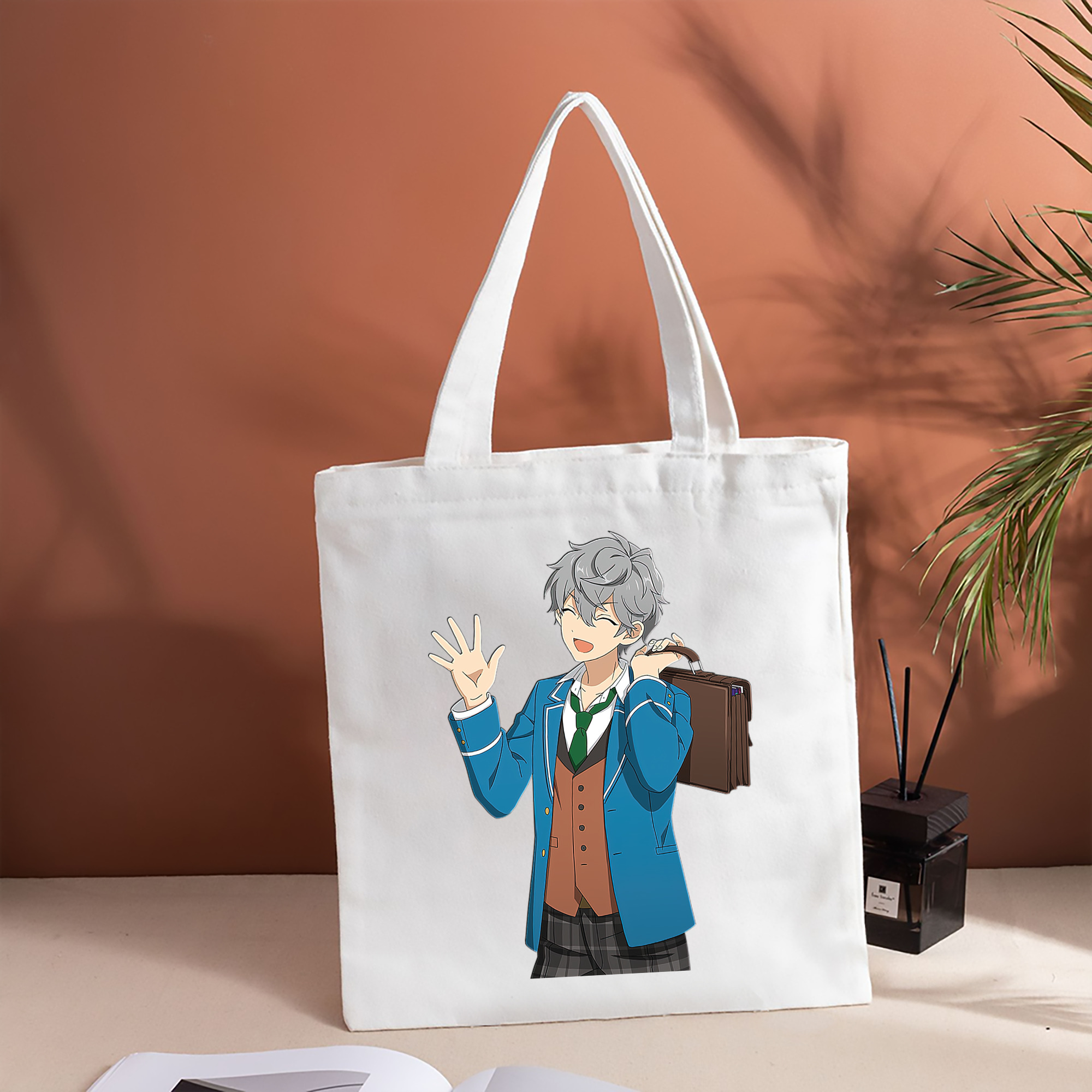 あんさんぶるスターズ! Ensemble Stars 縦型キャンバス生地手提げバッグ　トートバッグ