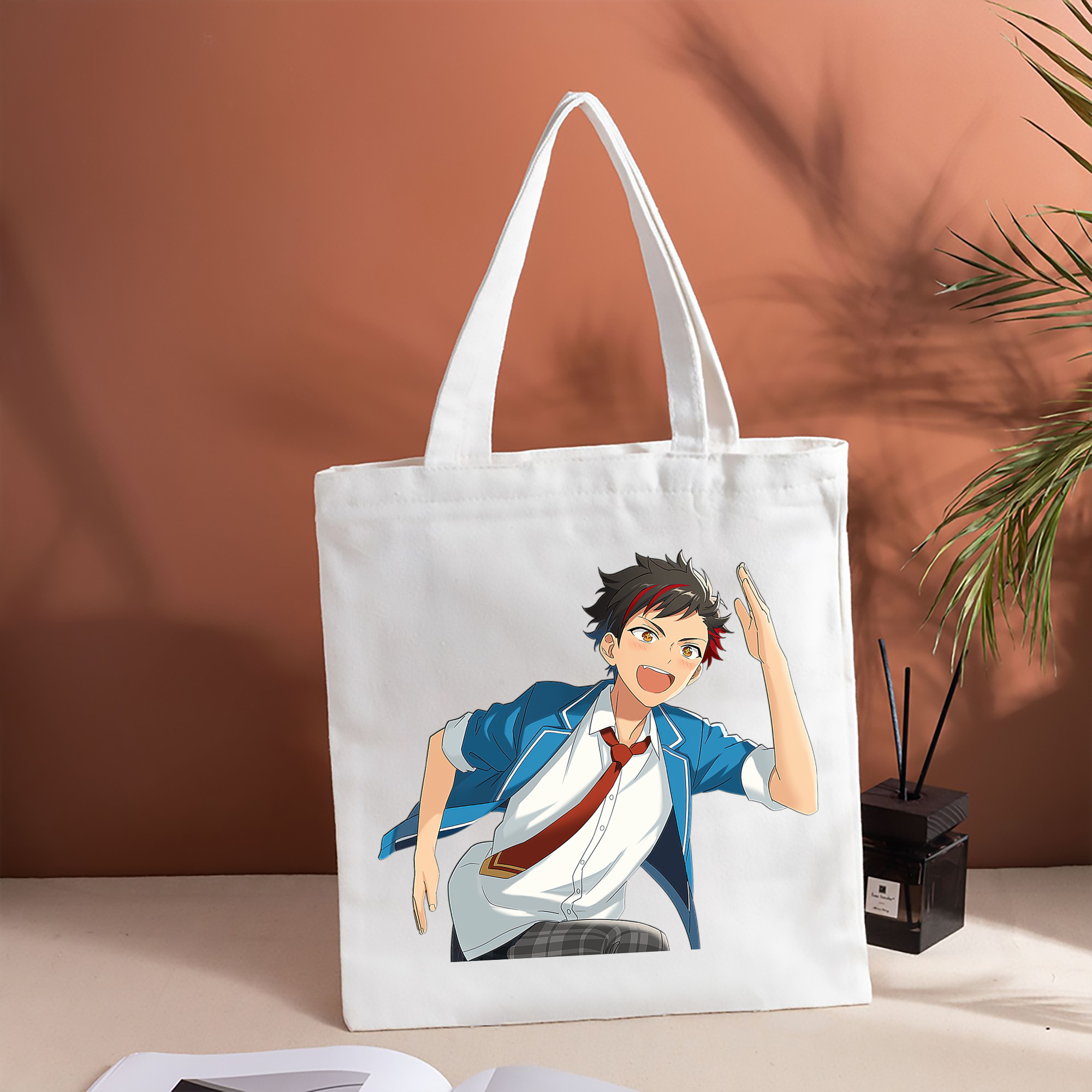 あんさんぶるスターズ! Ensemble Stars 縦型キャンバス生地手提げバッグ　トートバッグ