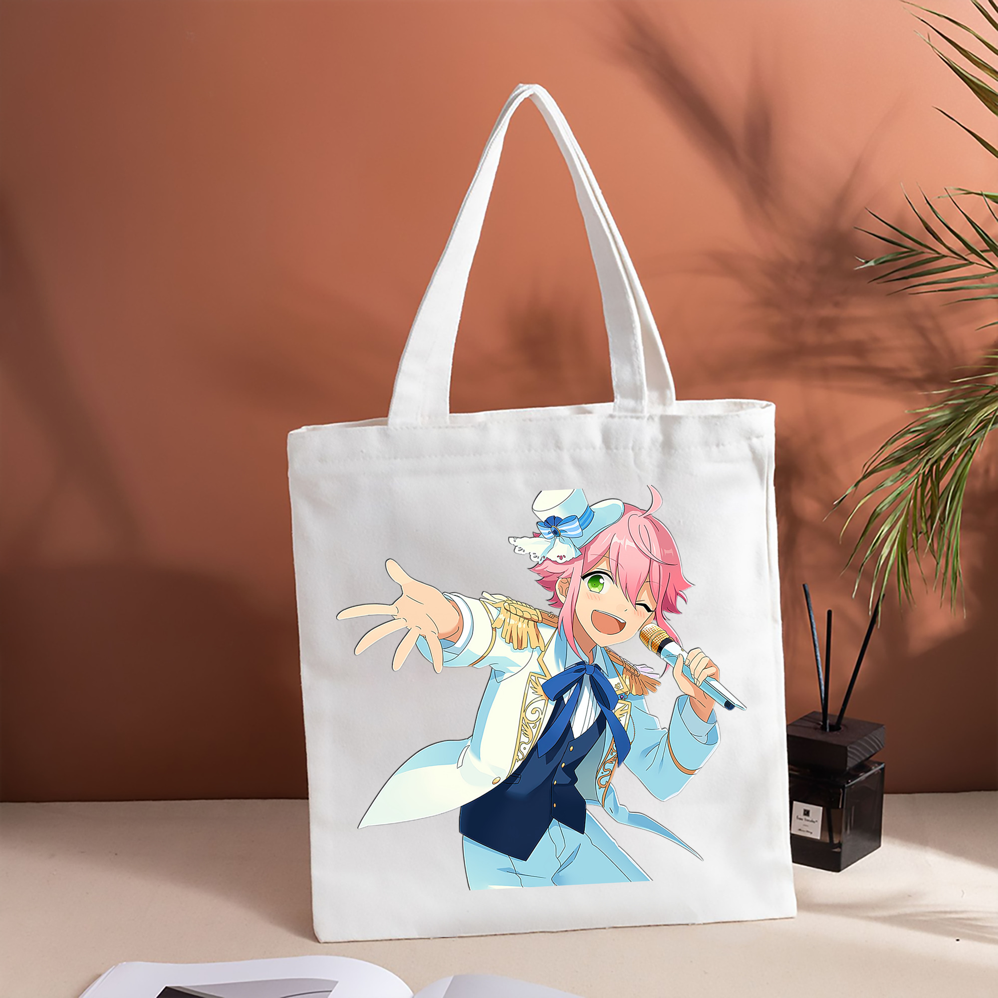 あんさんぶるスターズ! Ensemble Stars 縦型キャンバス生地手提げバッグ　トートバッグ
