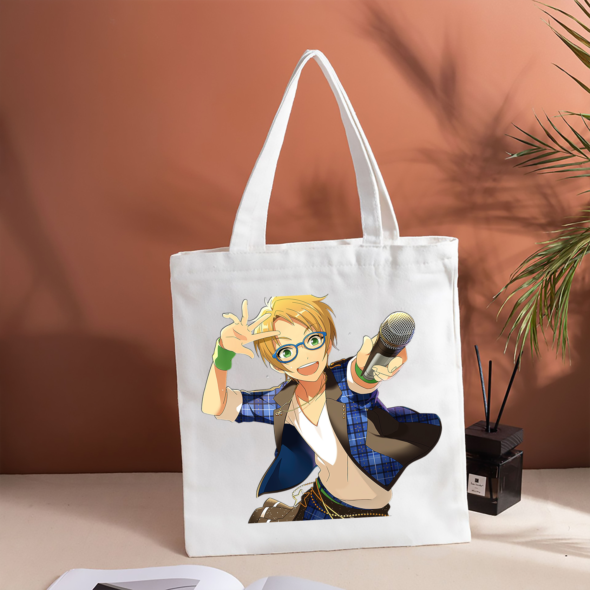あんさんぶるスターズ! Ensemble Stars 縦型キャンバス生地手提げバッグ　トートバッグ