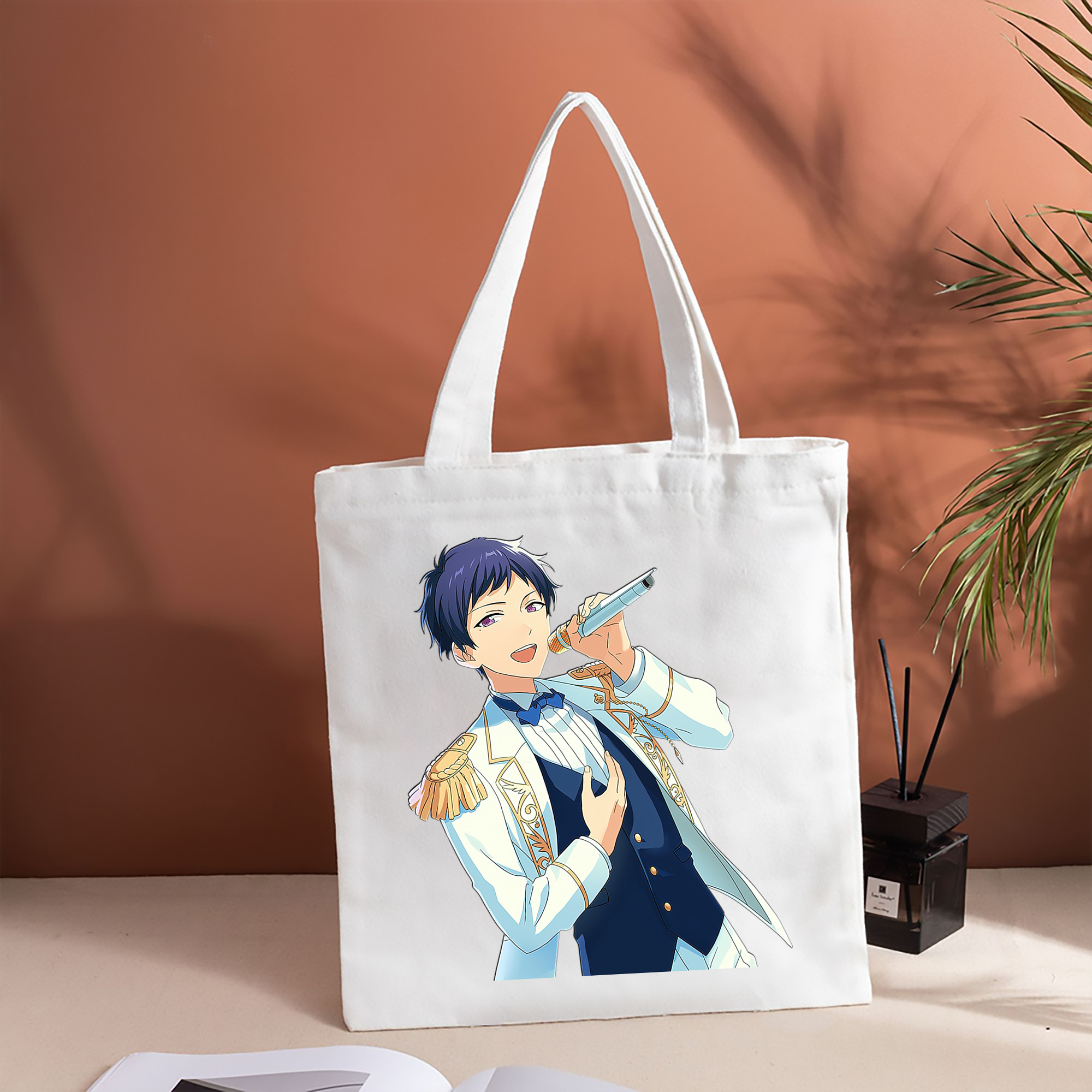 あんさんぶるスターズ! Ensemble Stars 縦型キャンバス生地手提げバッグ　トートバッグ