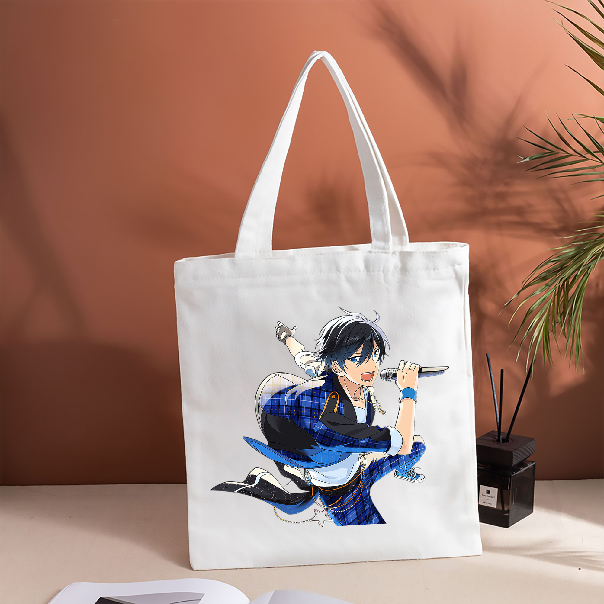 あんさんぶるスターズ! Ensemble Stars 縦型キャンバス生地手提げバッグ　トートバッグ