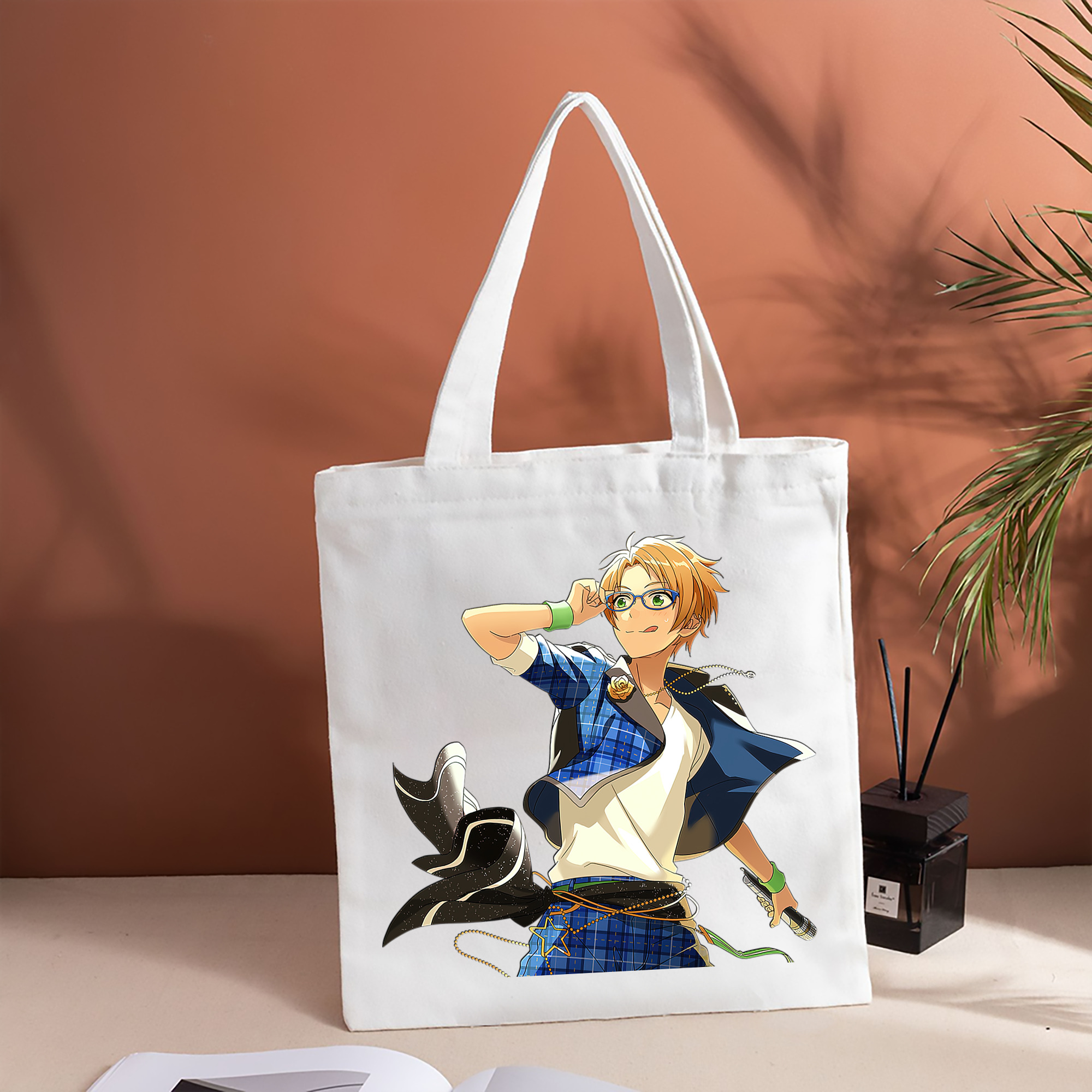 あんさんぶるスターズ! Ensemble Stars 縦型キャンバス生地手提げバッグ　トートバッグ