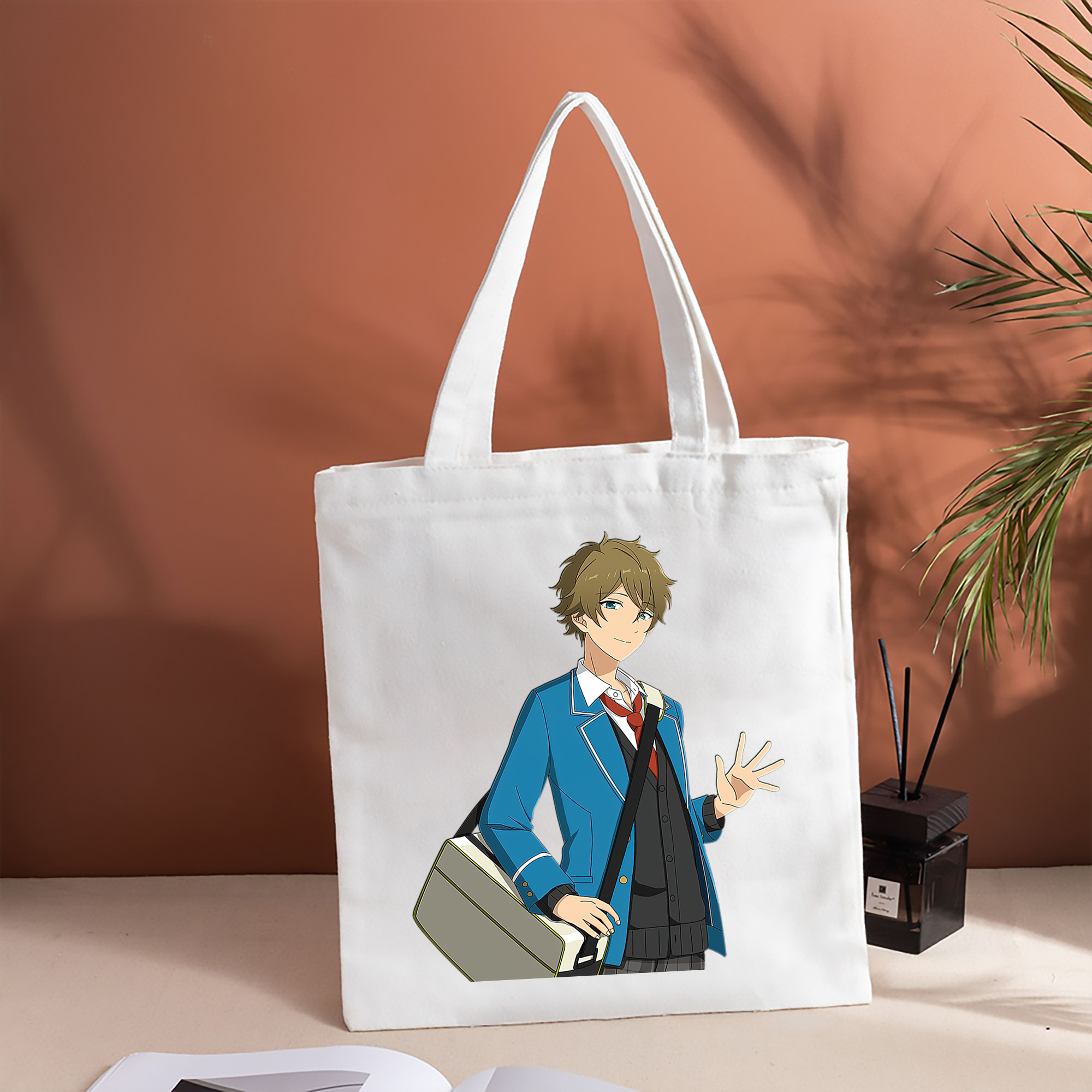 あんさんぶるスターズ! Ensemble Stars 縦型キャンバス生地手提げバッグ　トートバッグ