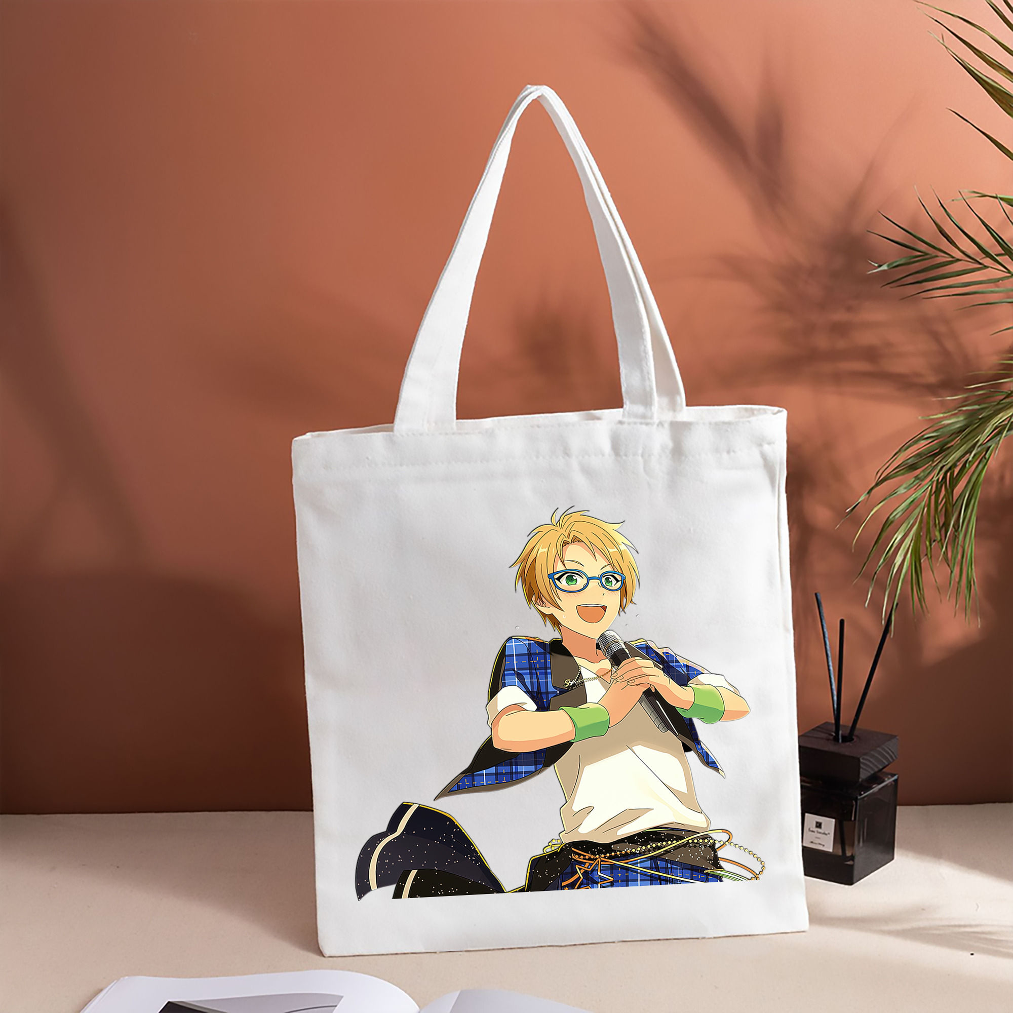 あんさんぶるスターズ! Ensemble Stars 縦型キャンバス生地手提げバッグ　トートバッグ