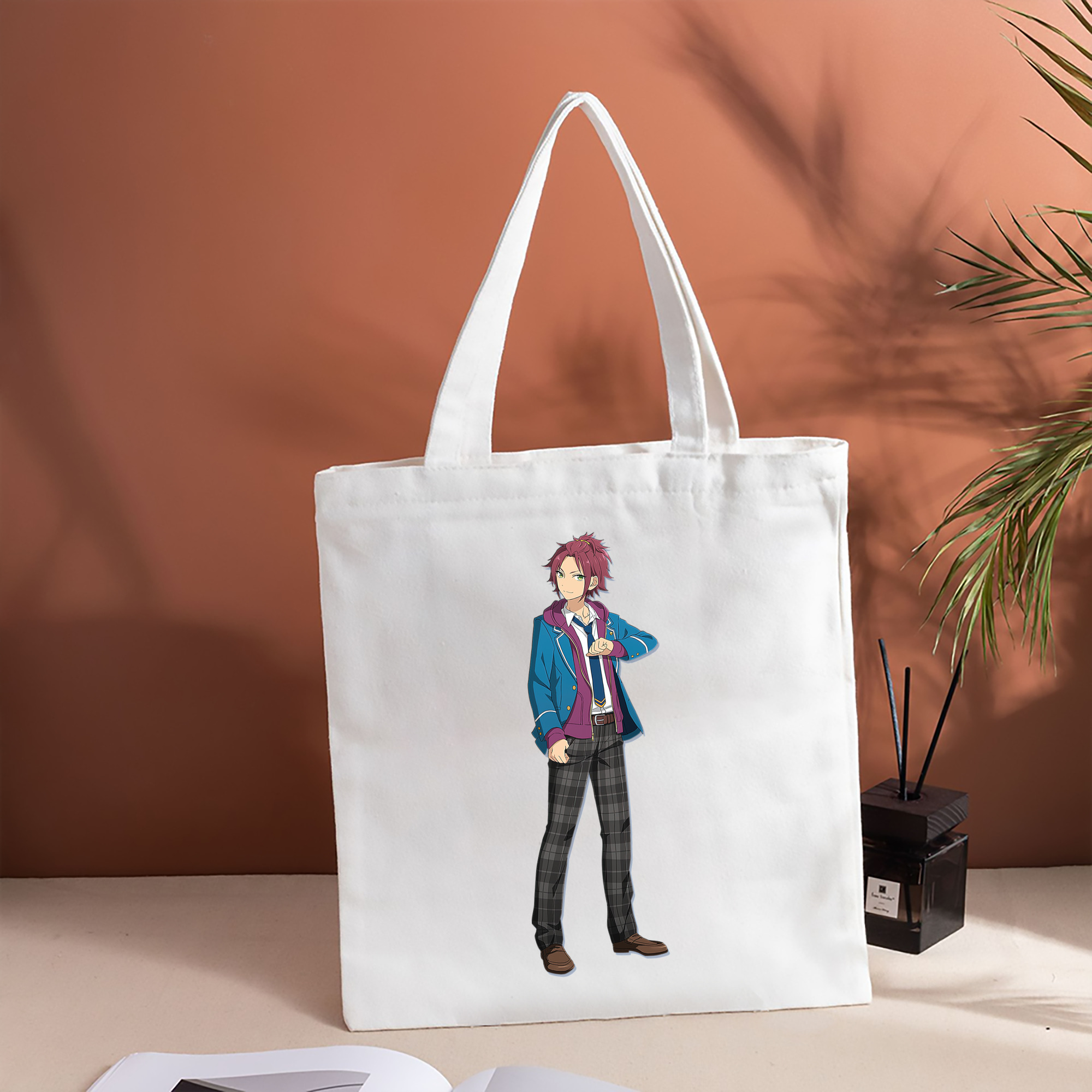 あんさんぶるスターズ! Ensemble Stars 縦型キャンバス生地手提げバッグ　トートバッグ