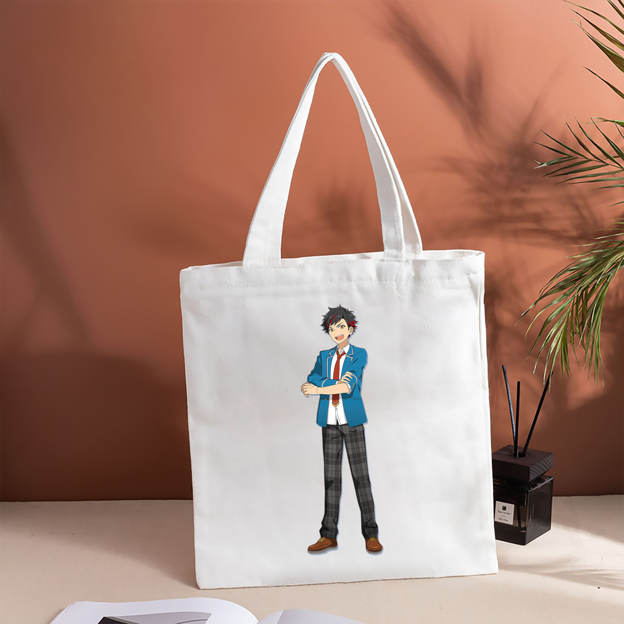 あんさんぶるスターズ! Ensemble Stars 縦型キャンバス生地手提げバッグ　トートバッグ