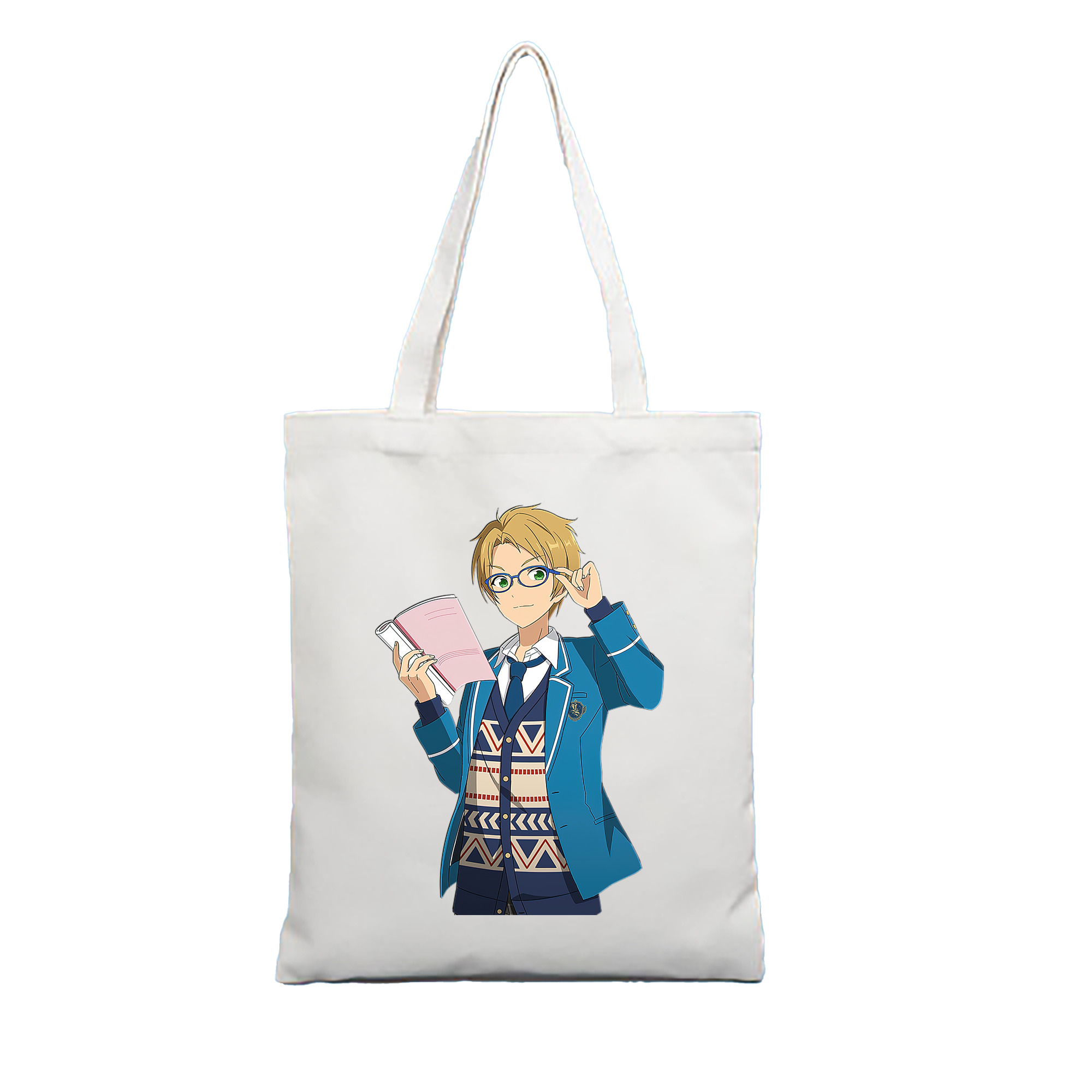 （画像用） あんさんぶるスターズ! Ensemble Stars 縦型キャンバス生地手提げバッグ　トートバッグ
