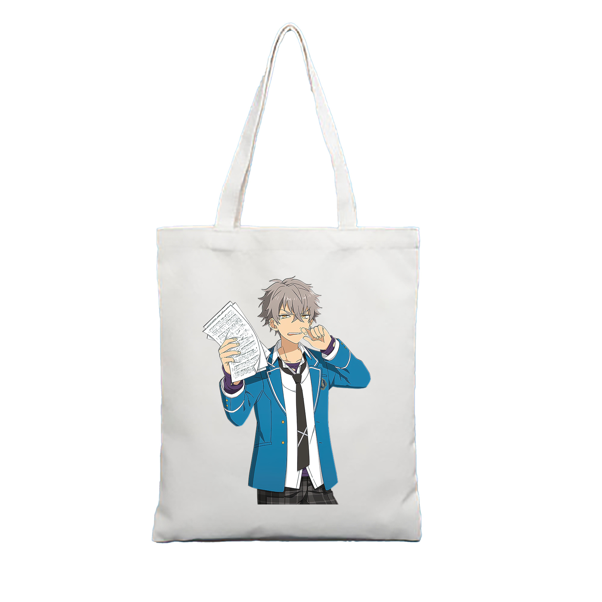 （画像用） あんさんぶるスターズ! Ensemble Stars 縦型キャンバス生地手提げバッグ　トートバッグ