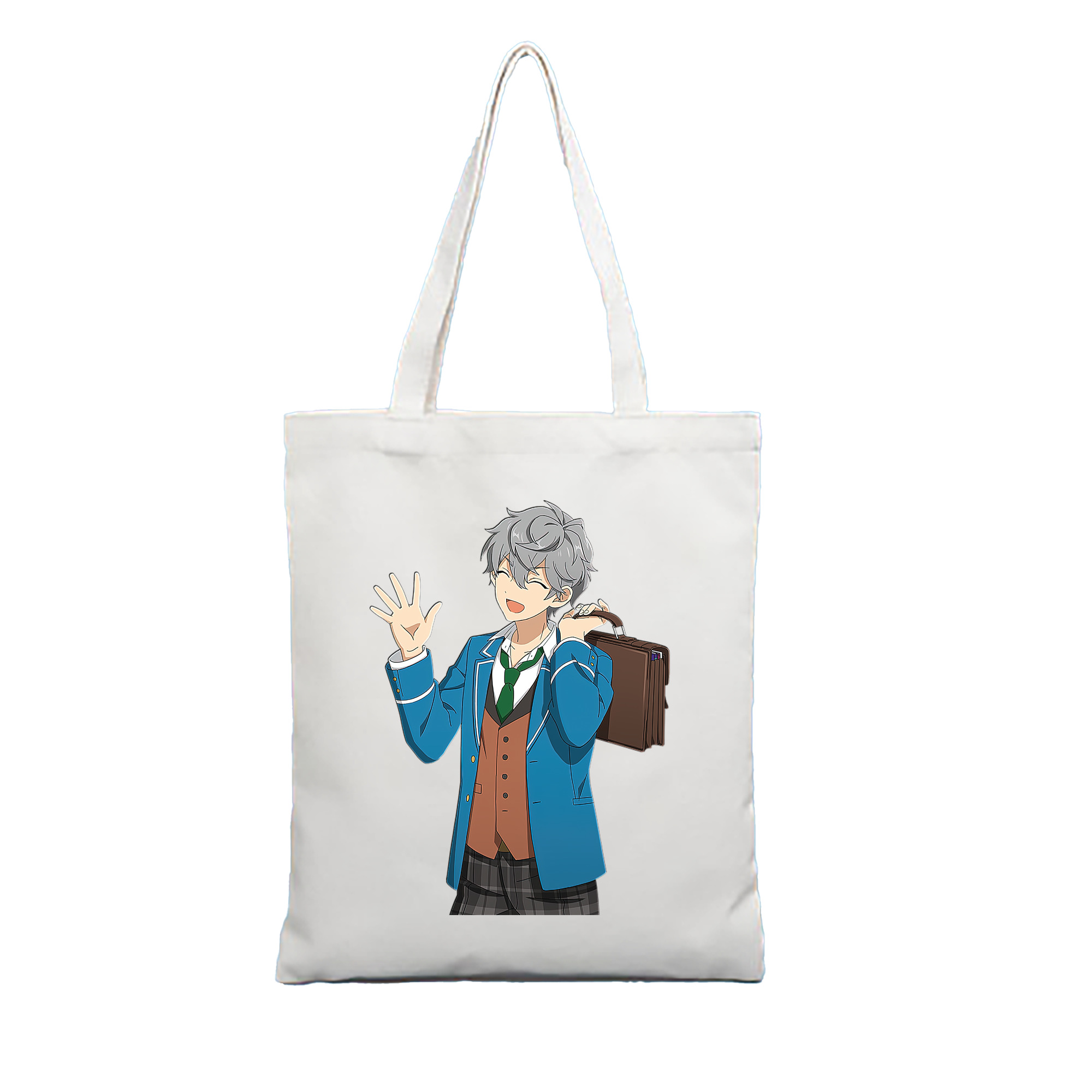（画像用） あんさんぶるスターズ! Ensemble Stars 縦型キャンバス生地手提げバッグ　トートバッグ